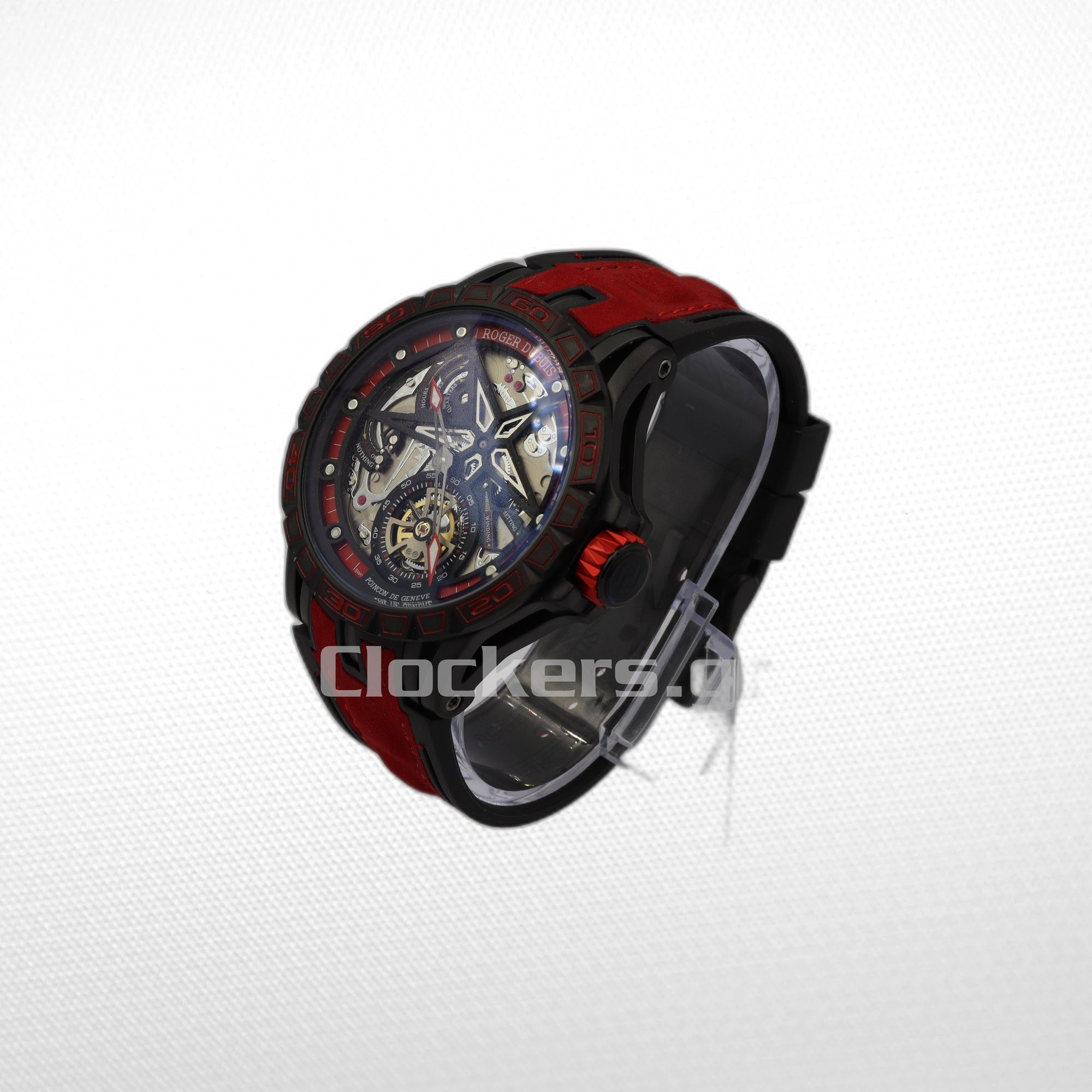 EXCALIBUR AVENTADOR S LIMITED EDITION SKELETON 47MM TITANIUM AND RUBBER