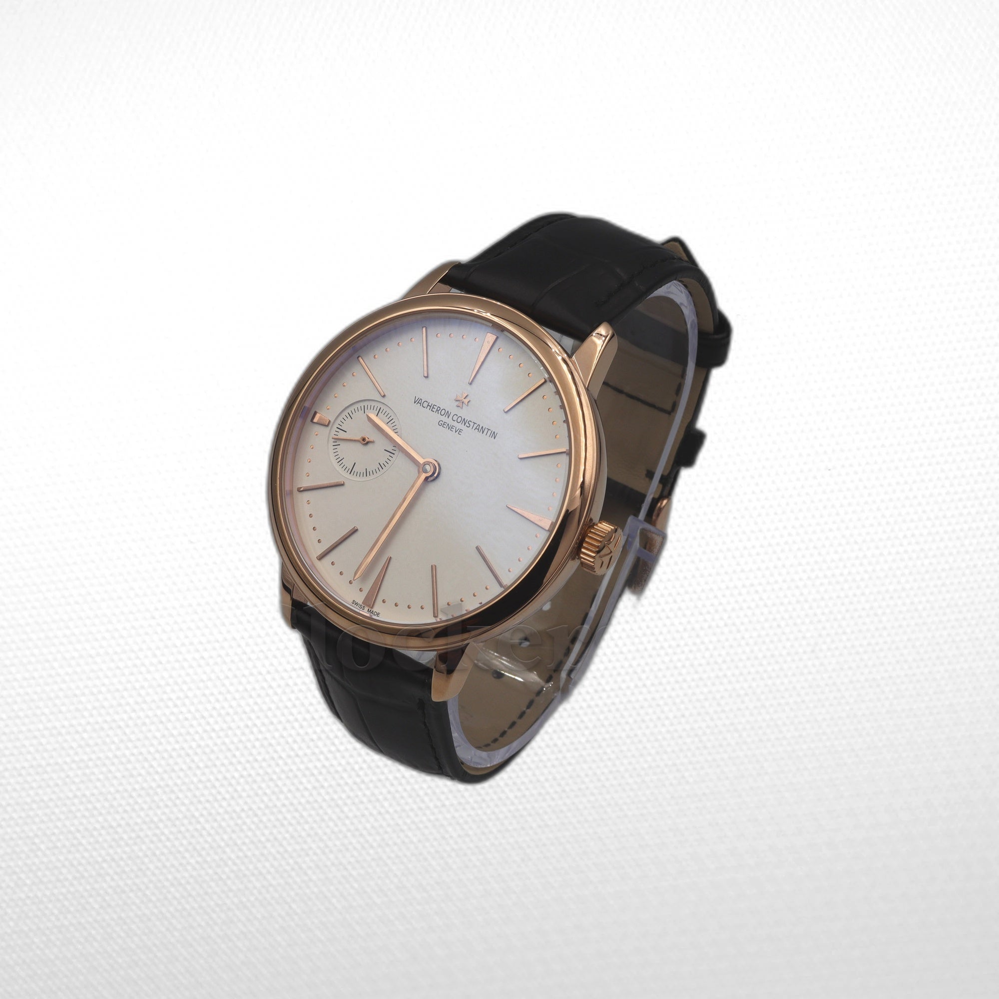 VACHERON CONSTANTIN TRADITIONNELLE WOLRD TIME BLACK STRAP