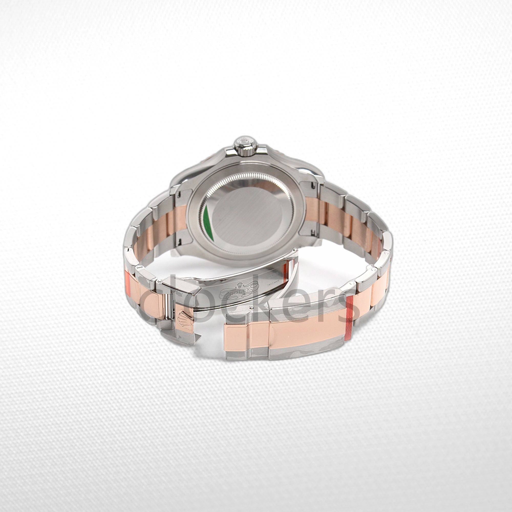 YACHT-MASTER II SS / EVEROSE GOLD PINK BLUE CERAMIC BEZEL 44MM CLONE