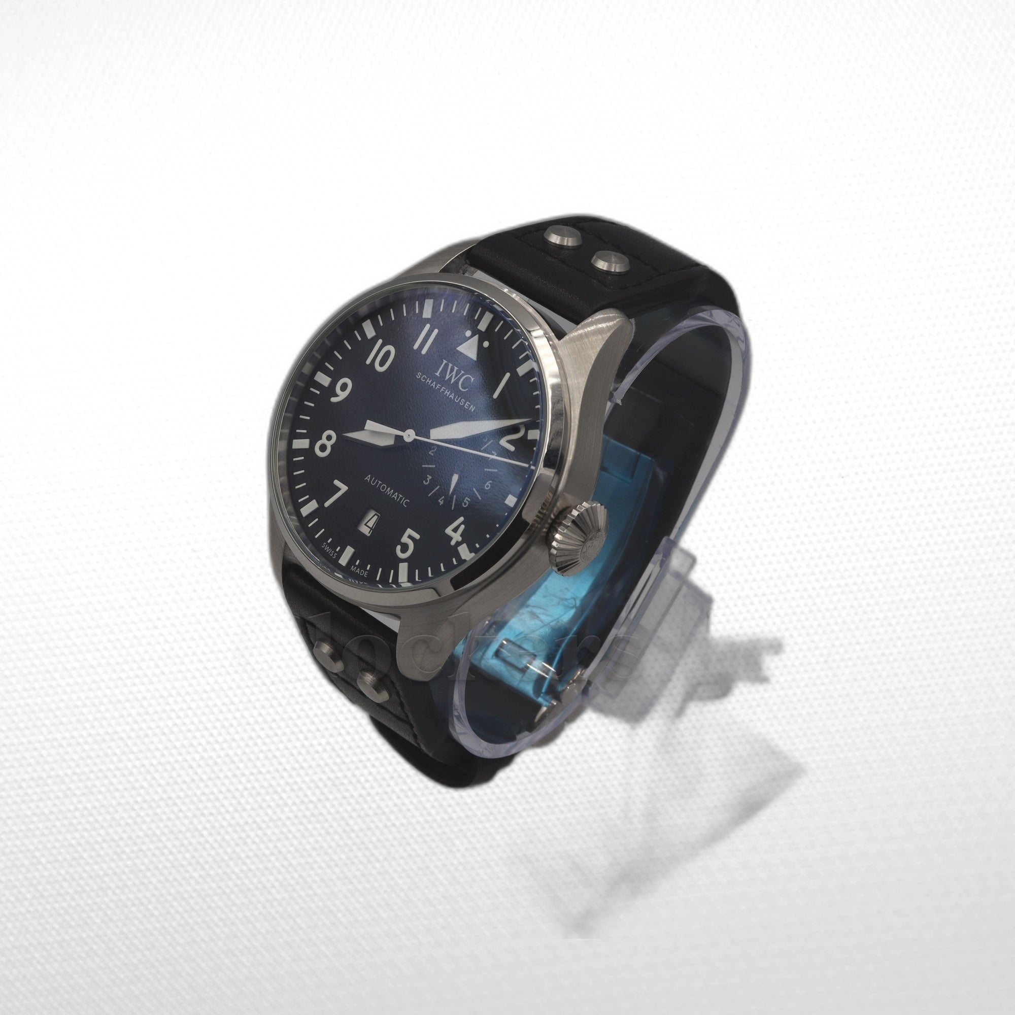IWC BIG PILOT BLACK DIAL AUTOMATIC MEN'S WATCH CLONE