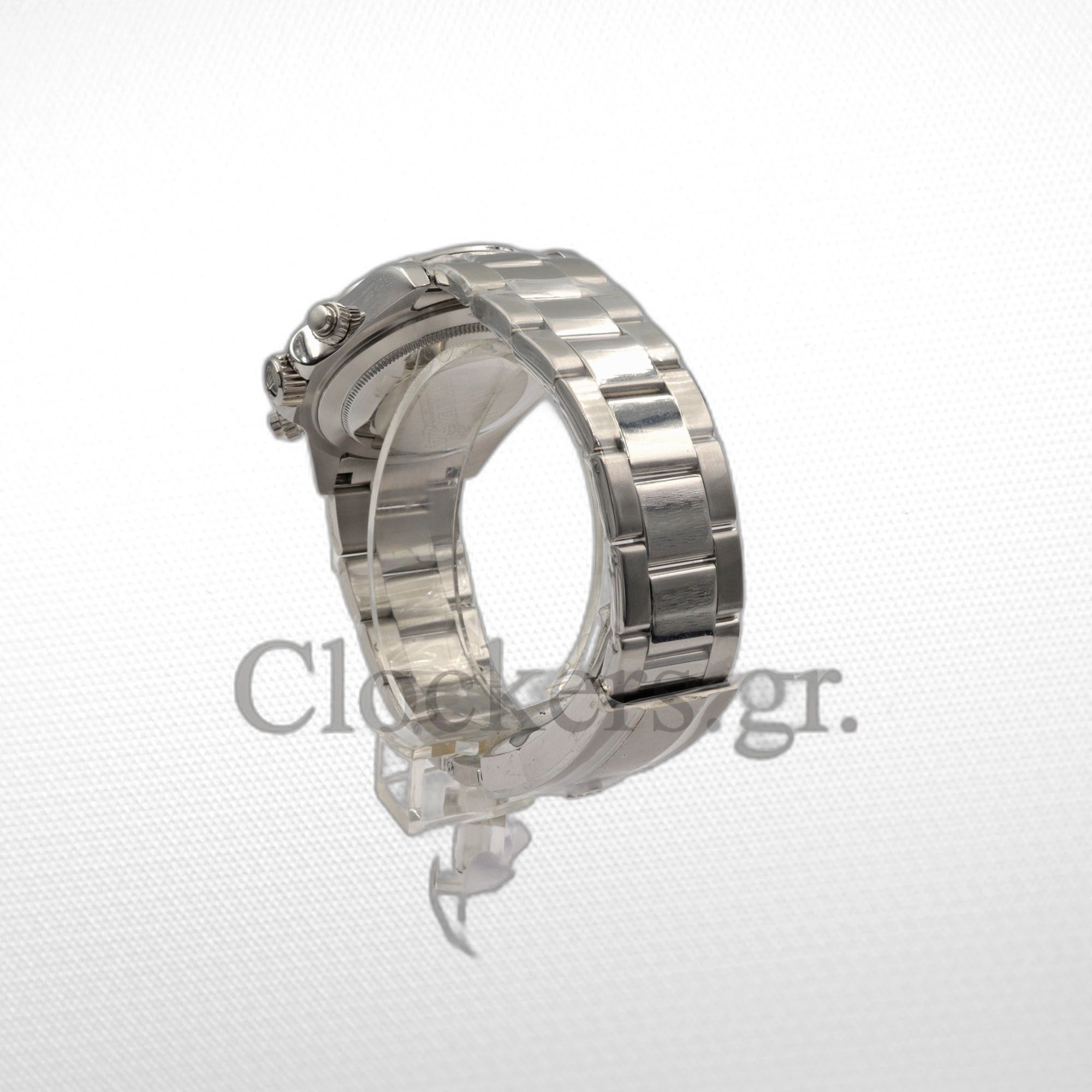DAYTONA 18K WHITE GOLD STEEL DIAL 40MM