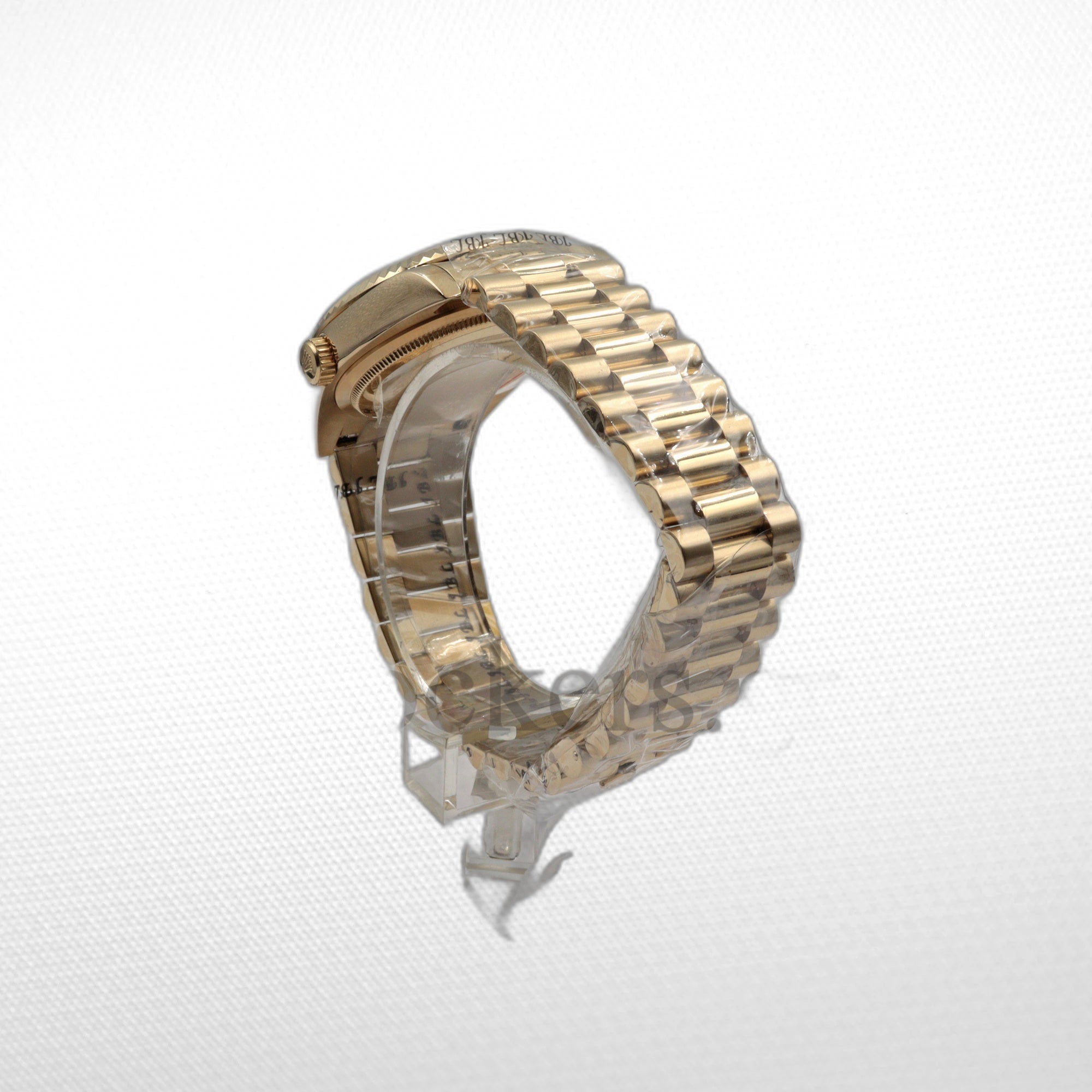 DAY-DATE II 36 MM GOLD GOLD STICKS MARKET
