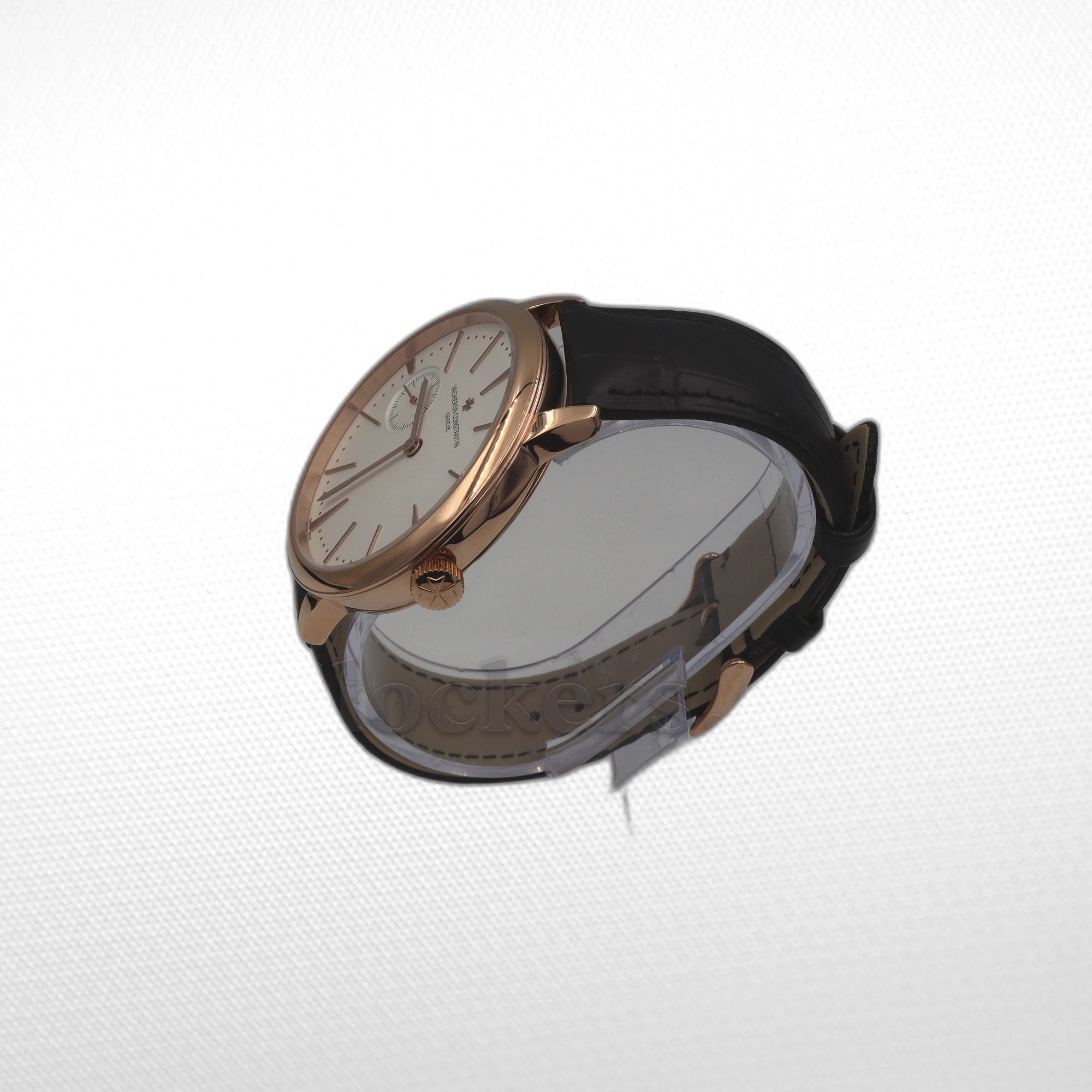 VACHERON CONSTANTIN TRADITIONNELLE WOLRD TIME BLACK STRAP