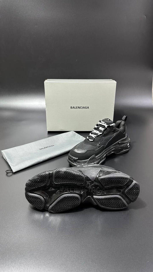Balenciaga Triple S Sneakers All Black