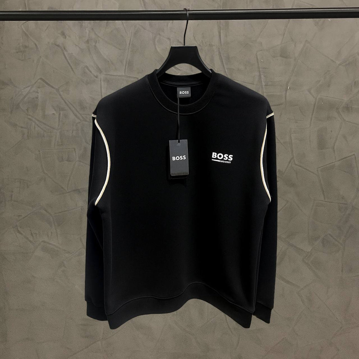 Hoodie black Boss  - BS 1568