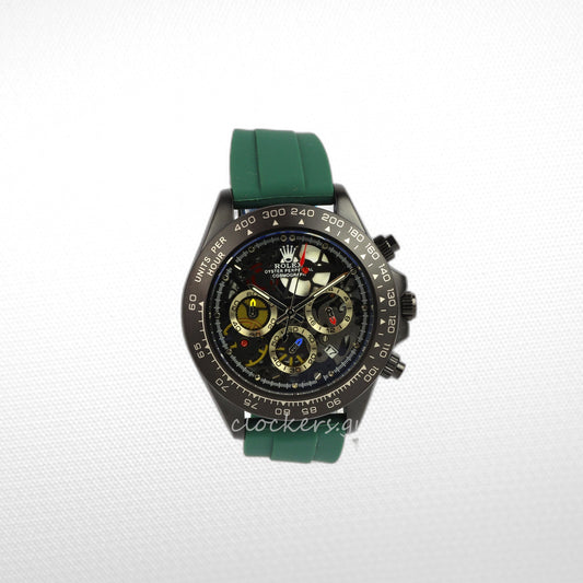 COSMOGRAPH DAYTONA SS LA MONTOYA  DIAL 40MM GREEN QUARTZ MOVEMENT
