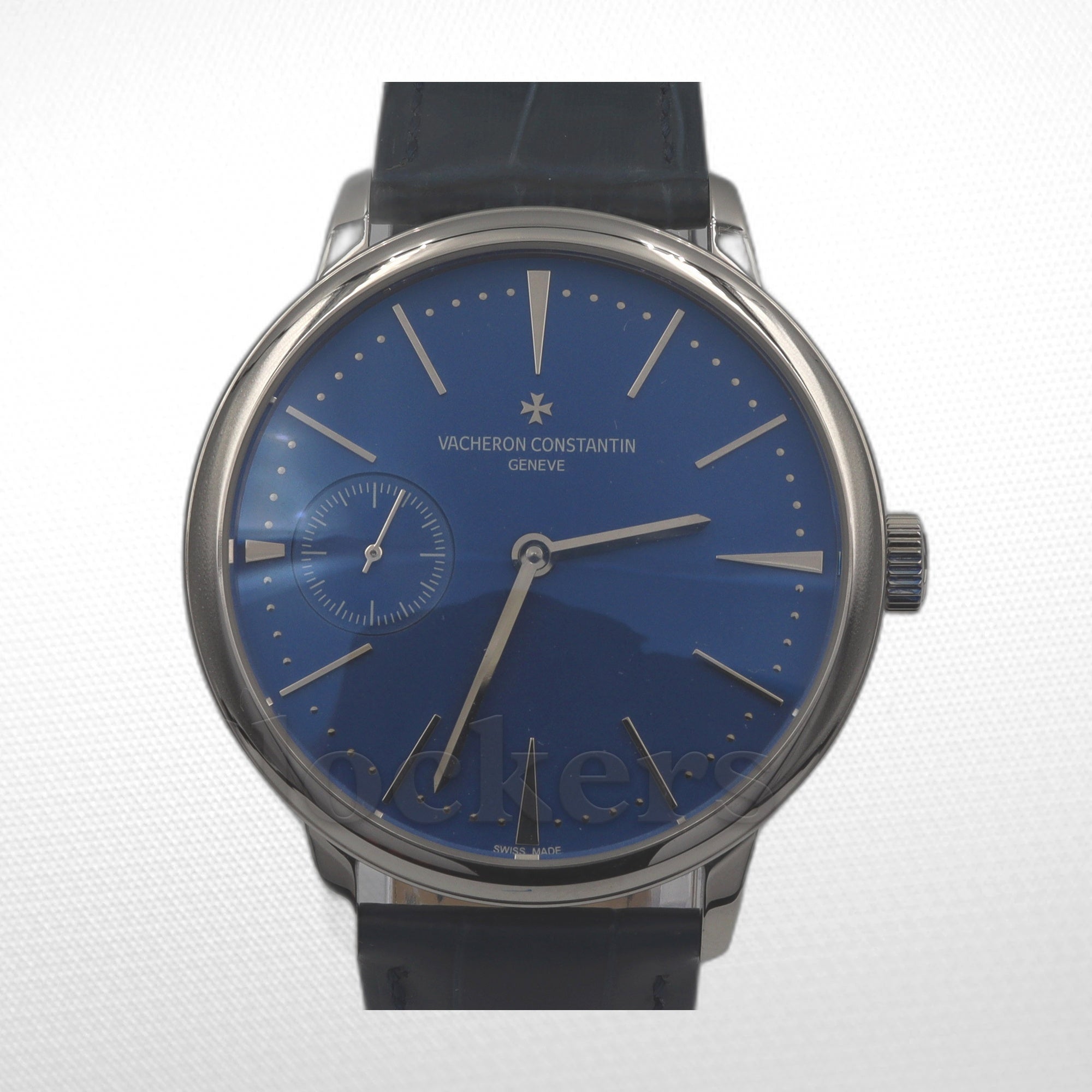 VACHERON CONSTANTIN TRADITIONNELLE WOLRD TIME BLUE STRAP