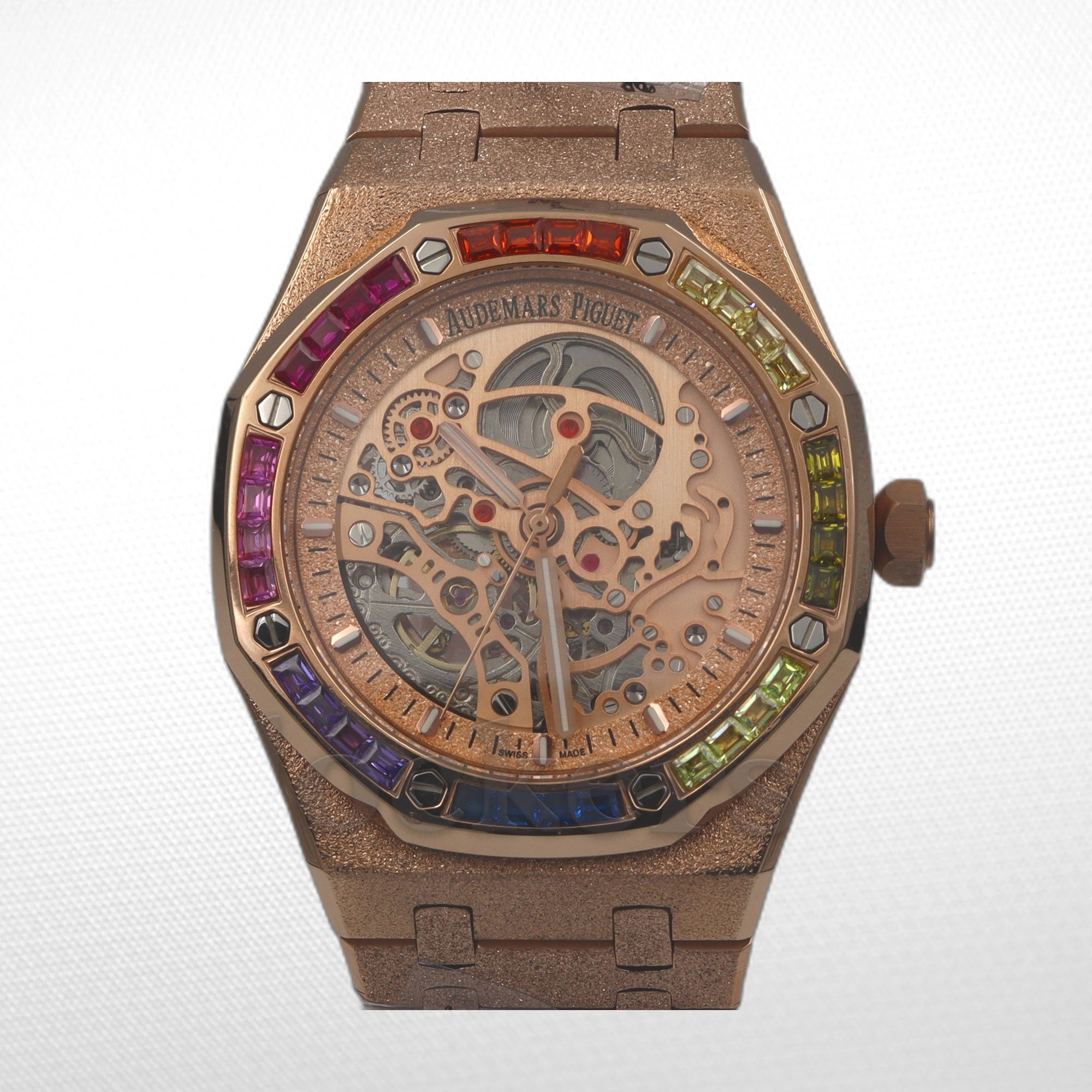 Audemars Piguet Royal Oak Double Balance Wheel Openworked Rainbow Double Balance Wheel Openworked