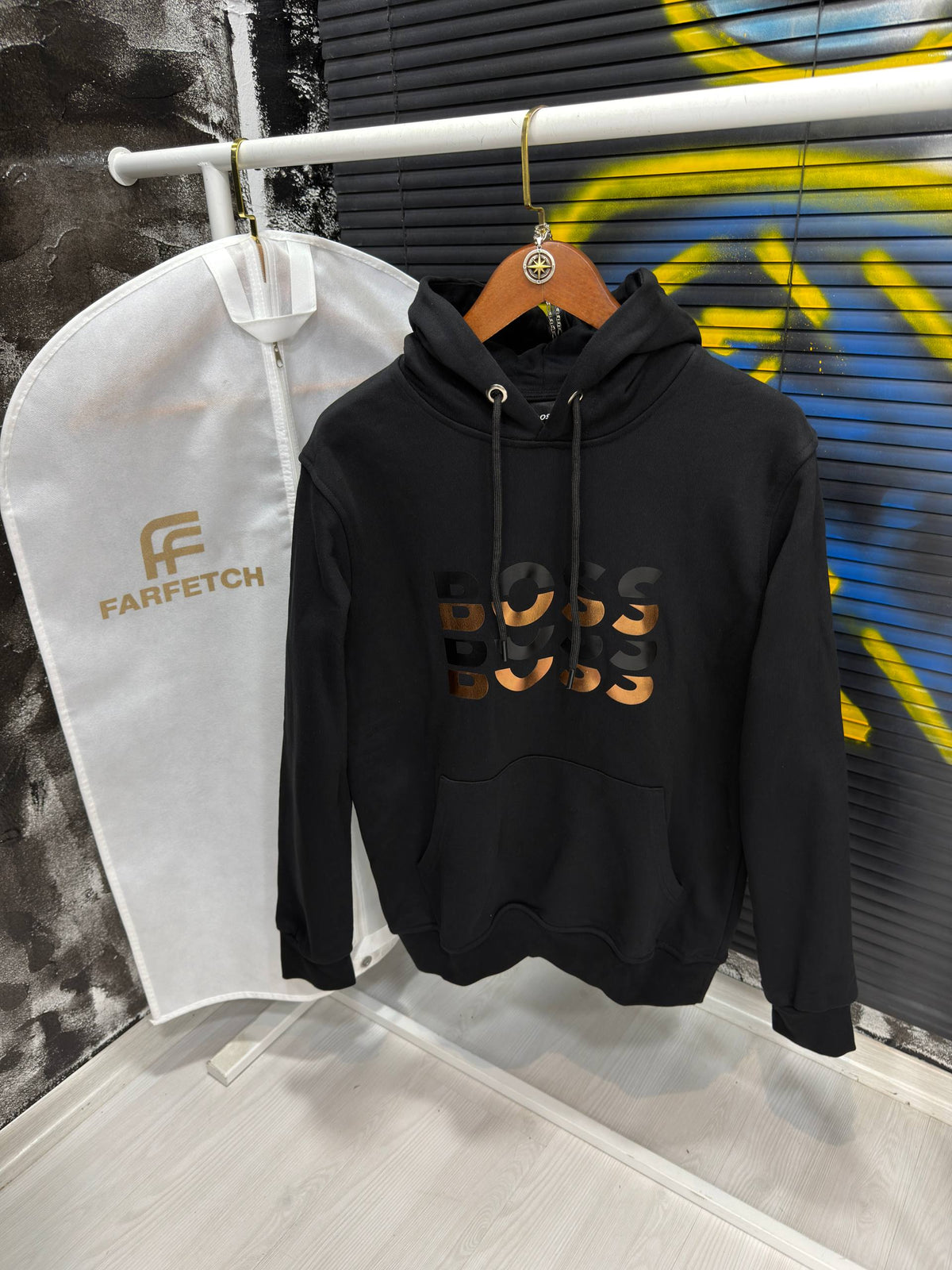 Hoodie black  Boss - Bs 1653