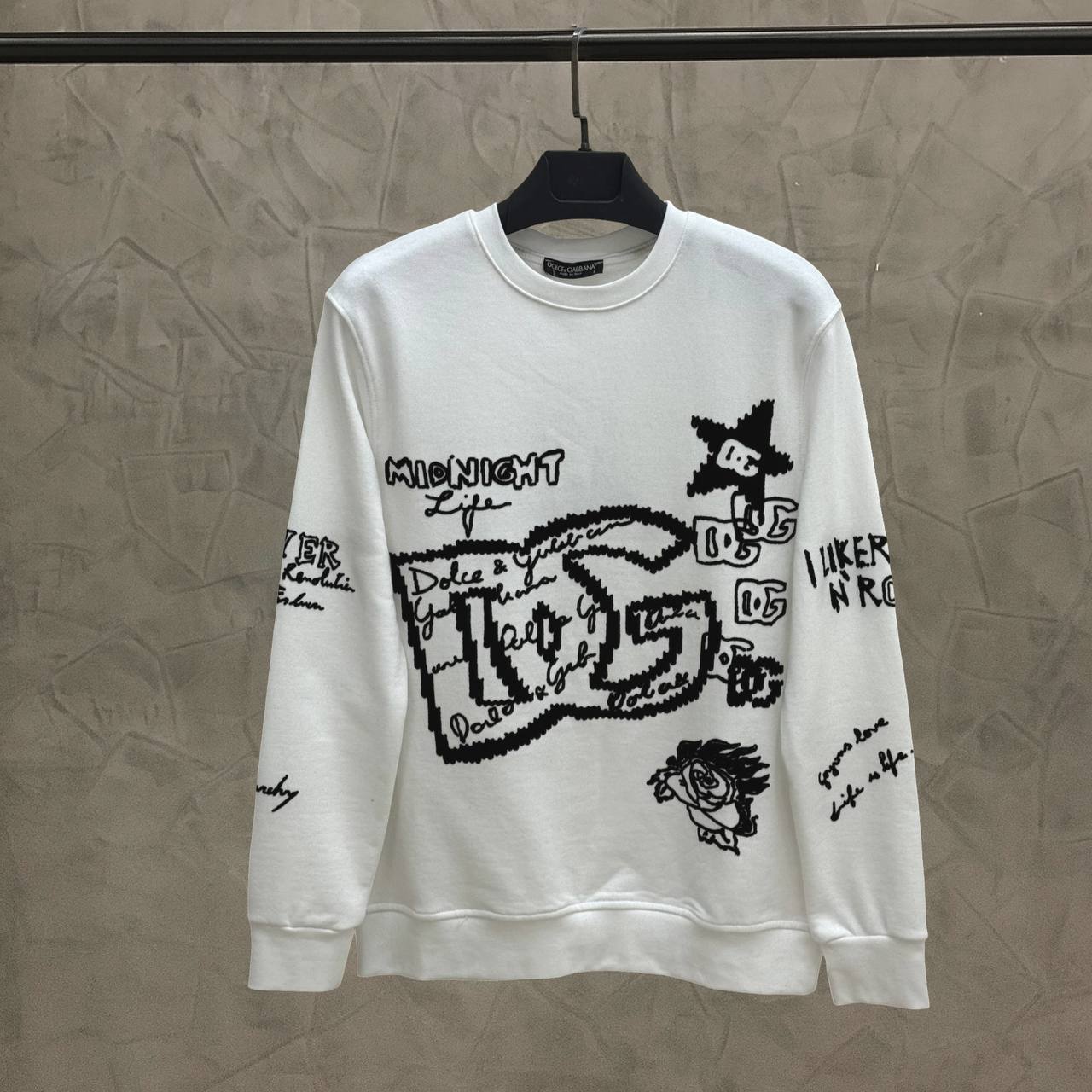 Hoodie White Dolce gabbana - Dg 1634