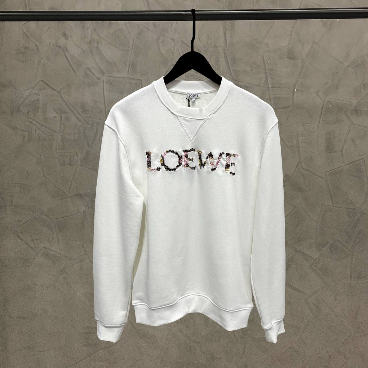 Hoodie White LOEWE- LW 1582