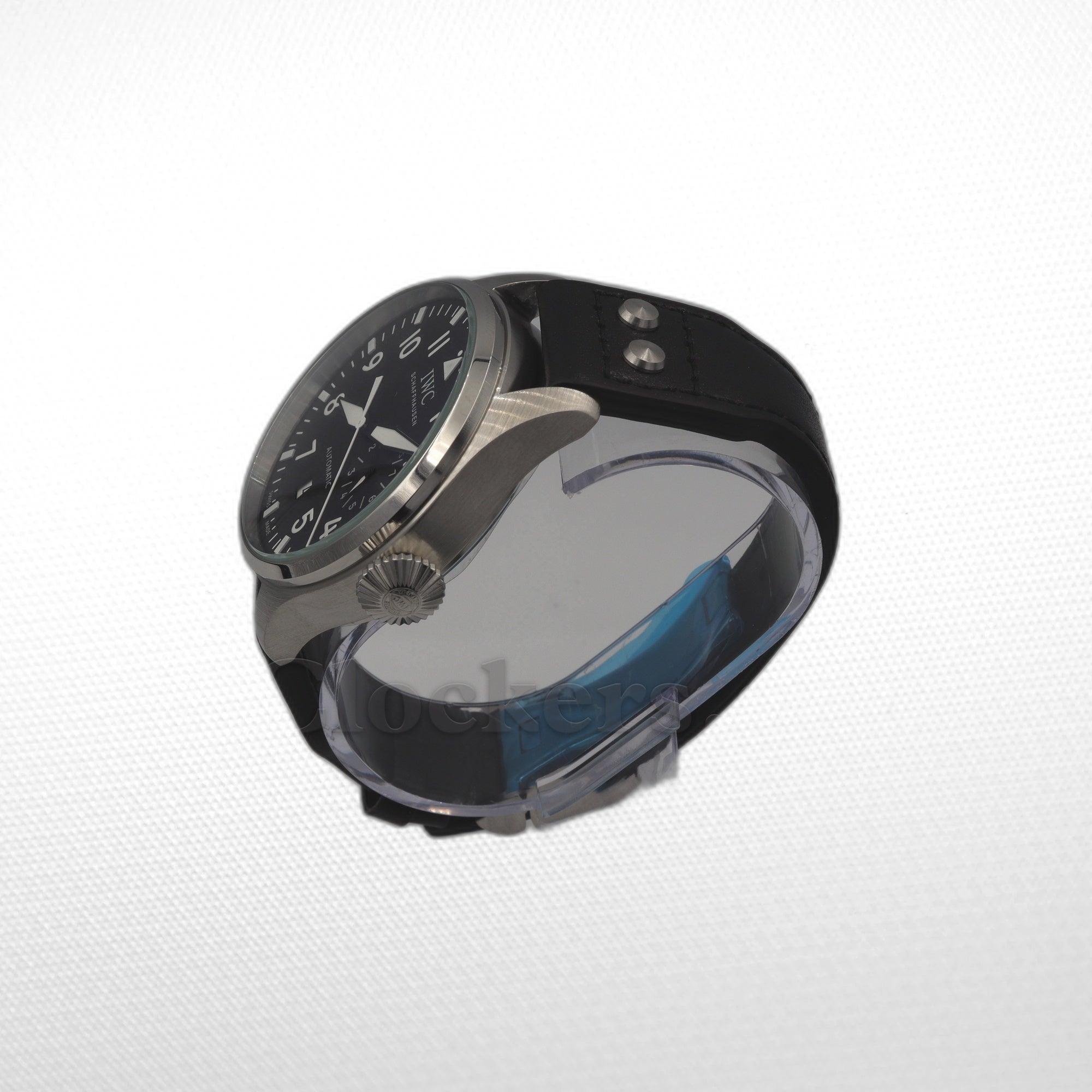 IWC BIG PILOT BLACK DIAL AUTOMATIC MEN'S WATCH CLONE