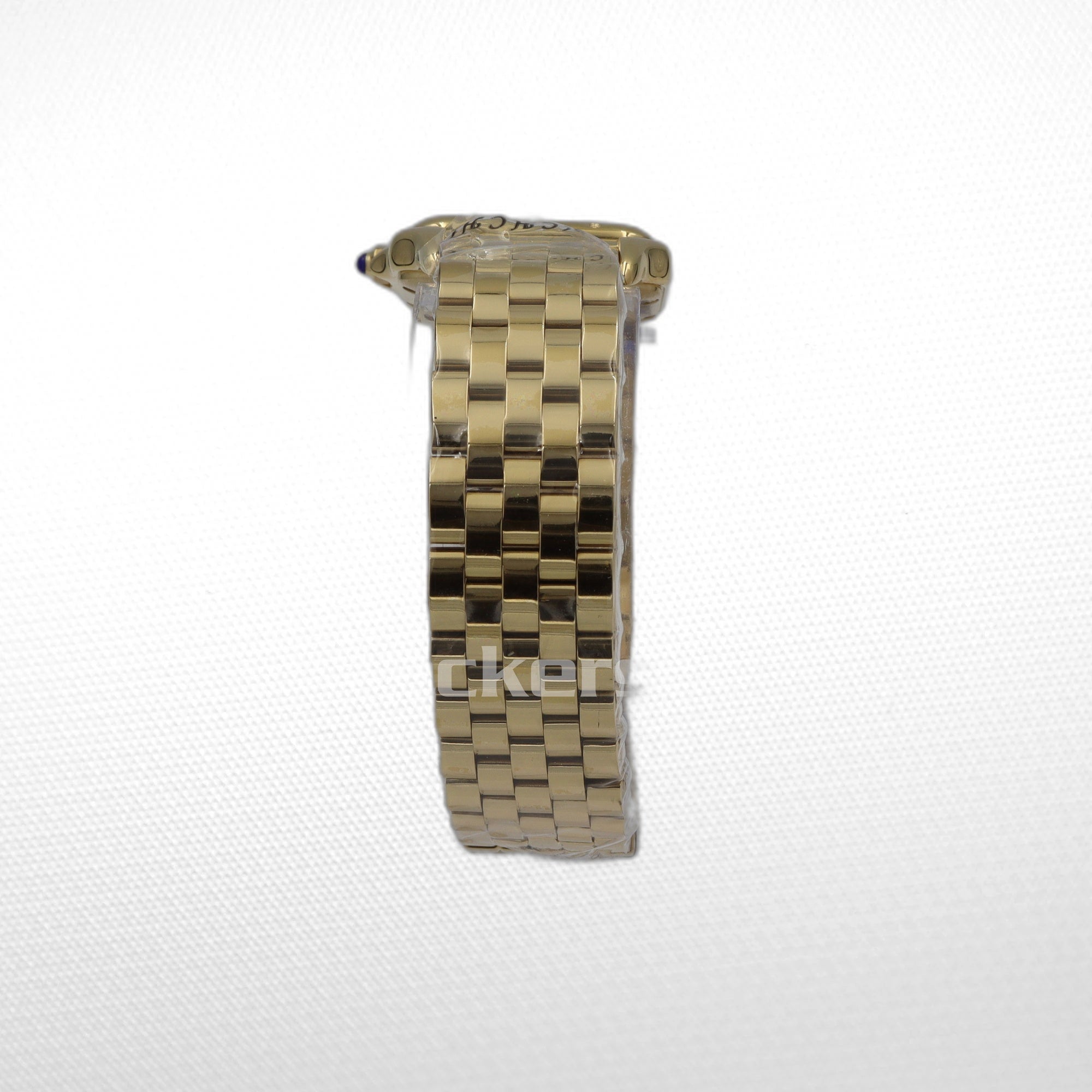 CARTIER PANTHÈRE  18K GOLD  DATE ROMAN DIAL WITH