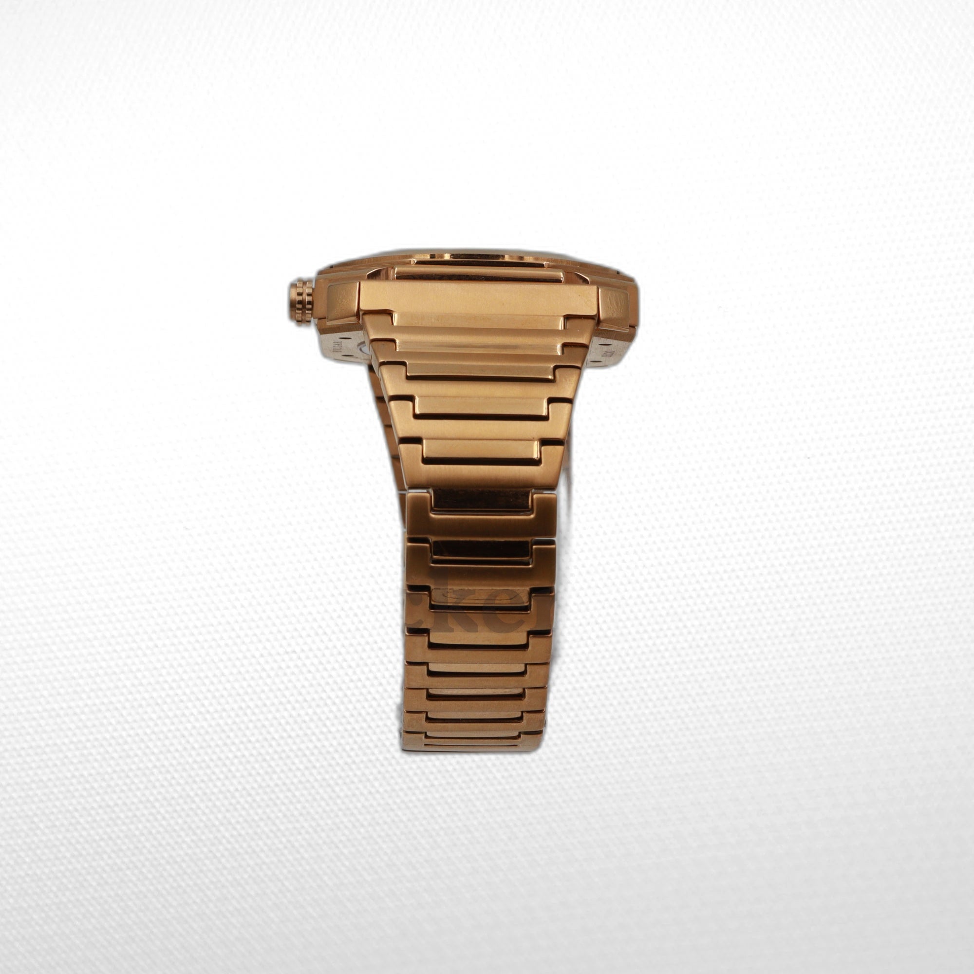 BVLGARI OCTO  EXTRA-THIN SATIN-POLISHED ROSE GOLD DIAL- ROSE GOLD BRACELET