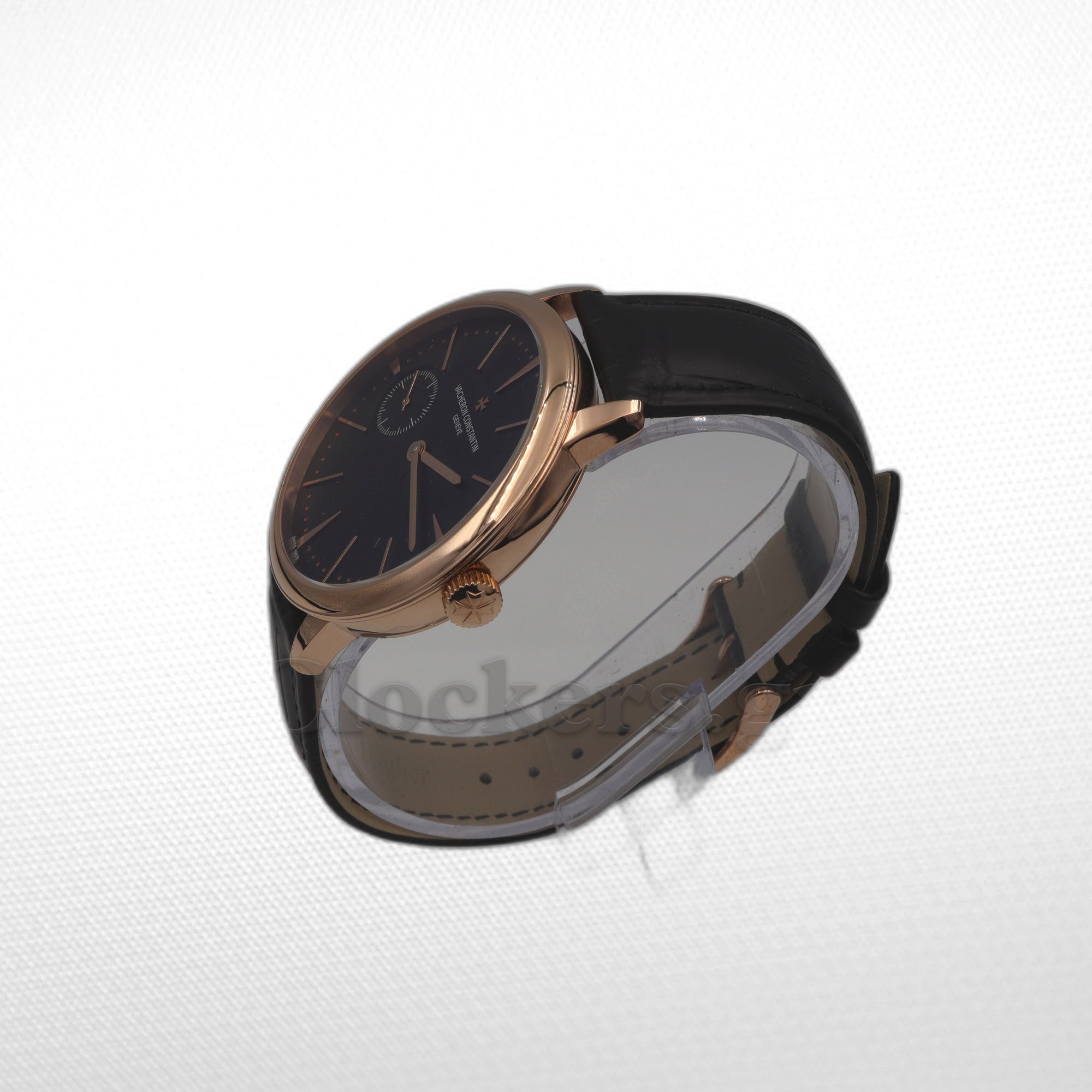 VACHERON CONSTANTIN TRADITIONNELLE WOLRD TIME BLACK STRAP