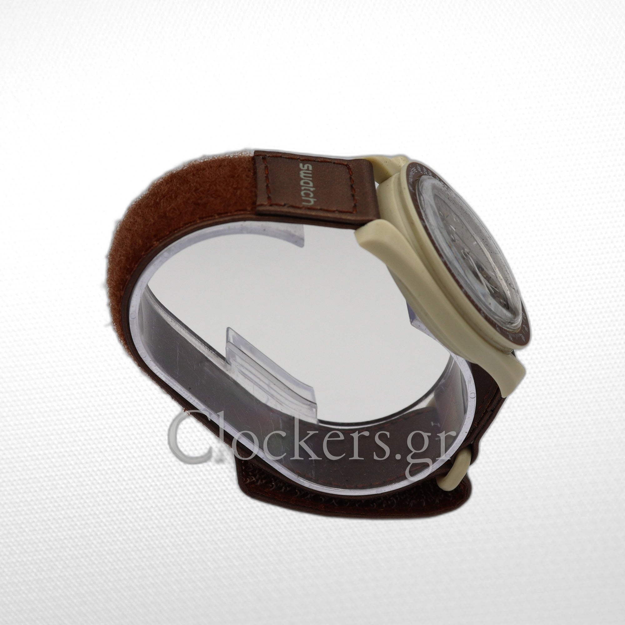 Omega Swatch Omega Swatch X Omega Moonswatch - Snoopy brown