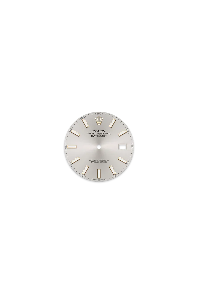 Date Just Silver Dial