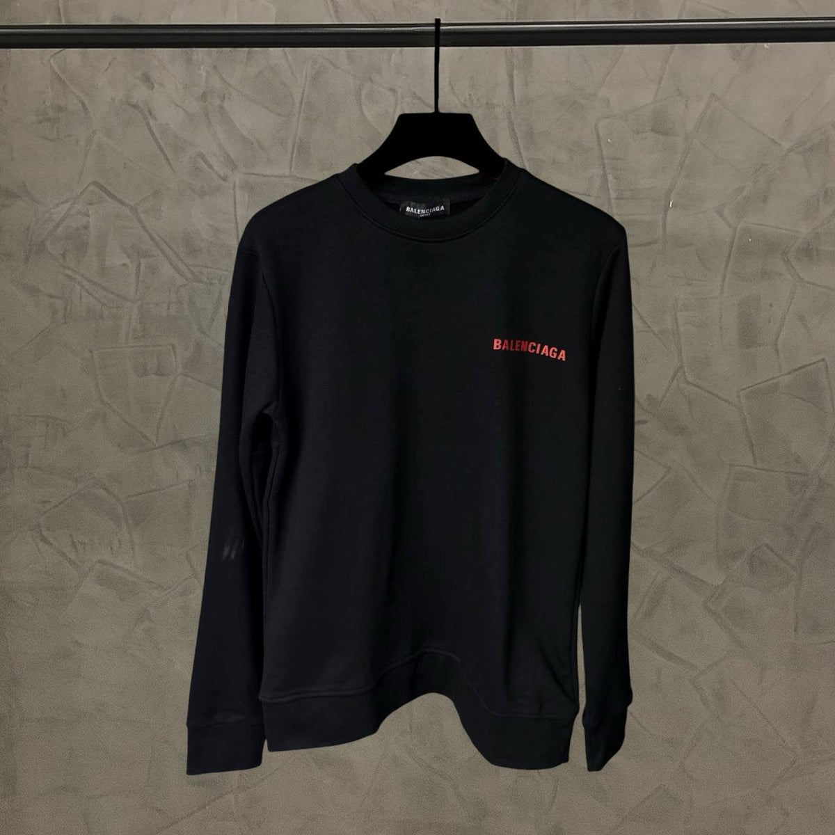 Hoodie black Balenciaga  - Bl 1596