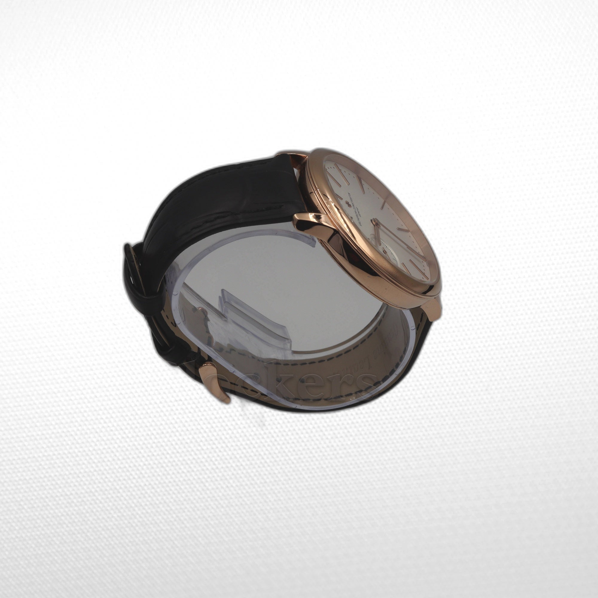 VACHERON CONSTANTIN TRADITIONNELLE WOLRD TIME BLACK STRAP