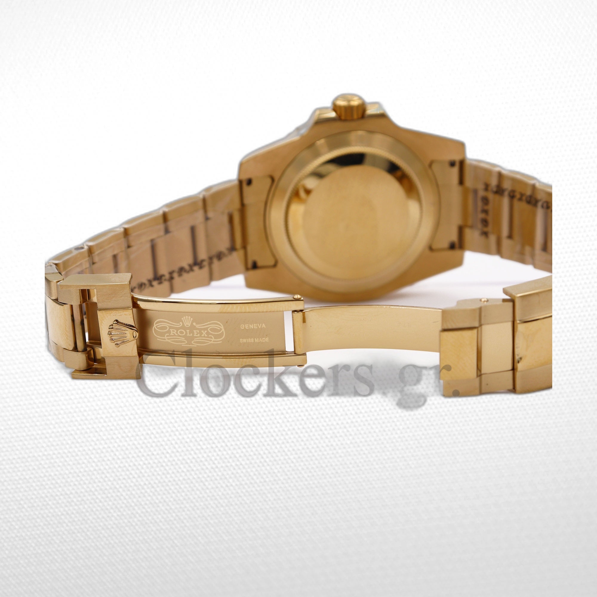 GMT-MASTER II SS GOLD GREEN CERAMIC BEZEL 40MM CLONE