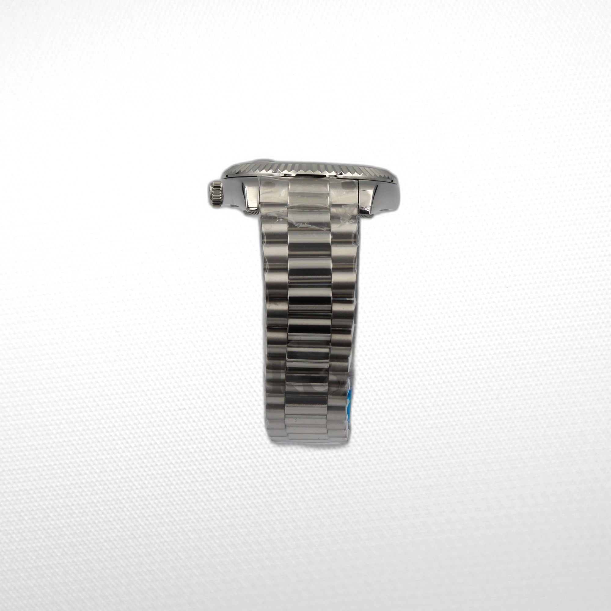PRESIDENT DAY-DATE 18K WATCH SS BLACK ONYX DIAL 118208