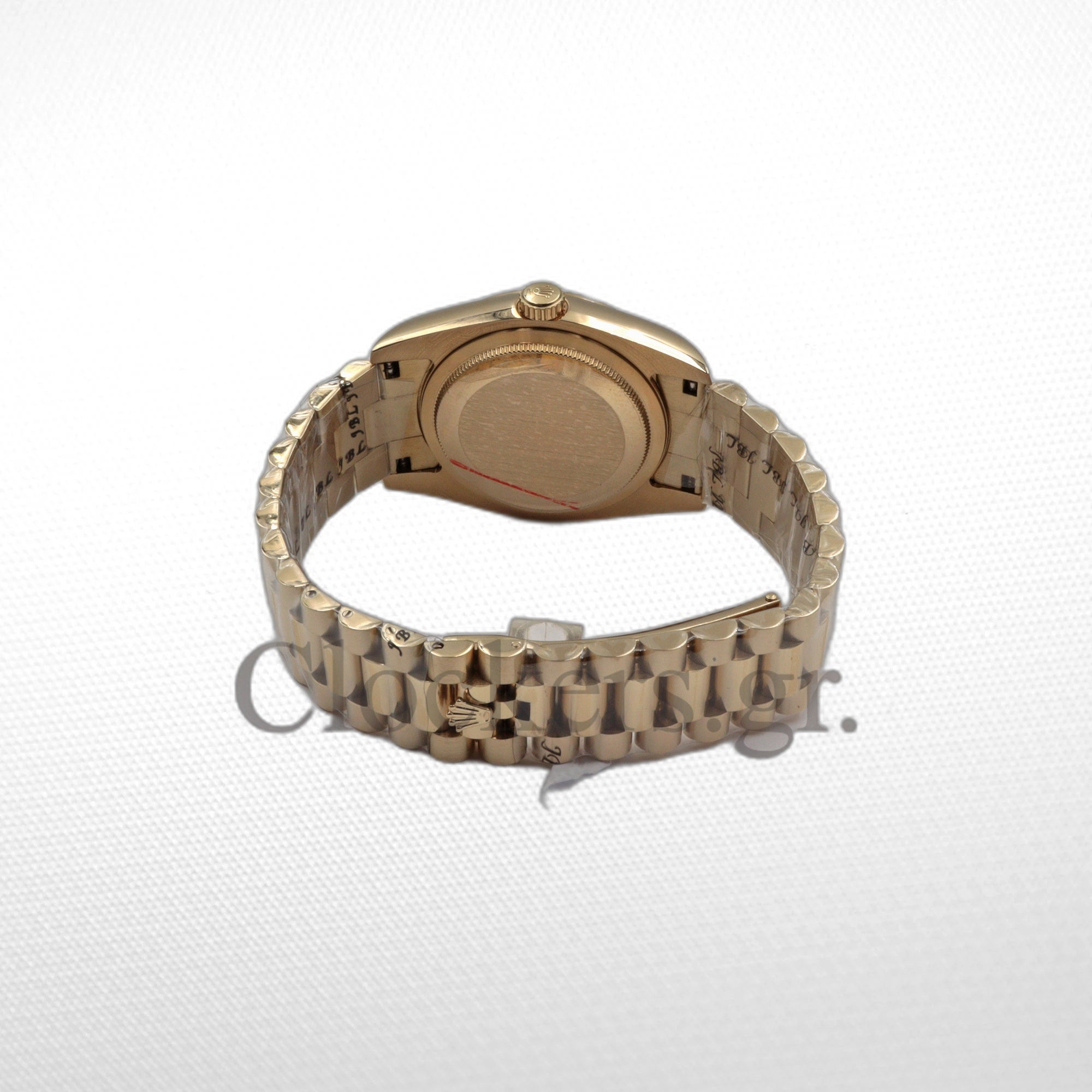 DAY-DATE II 36 MM GOLD GOLD STICKS MARKET