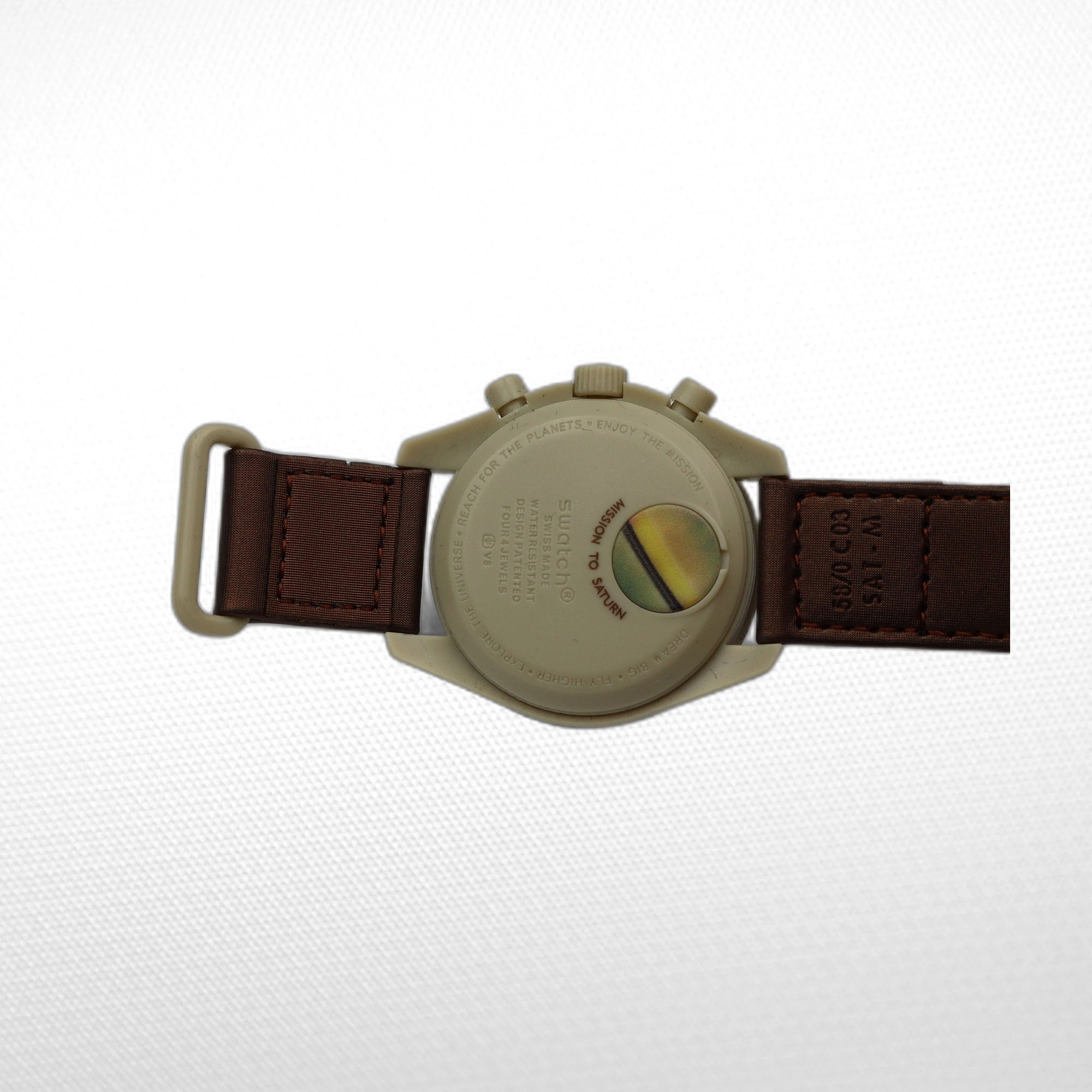 Omega Swatch Omega Swatch X Omega Moonswatch - Snoopy brown