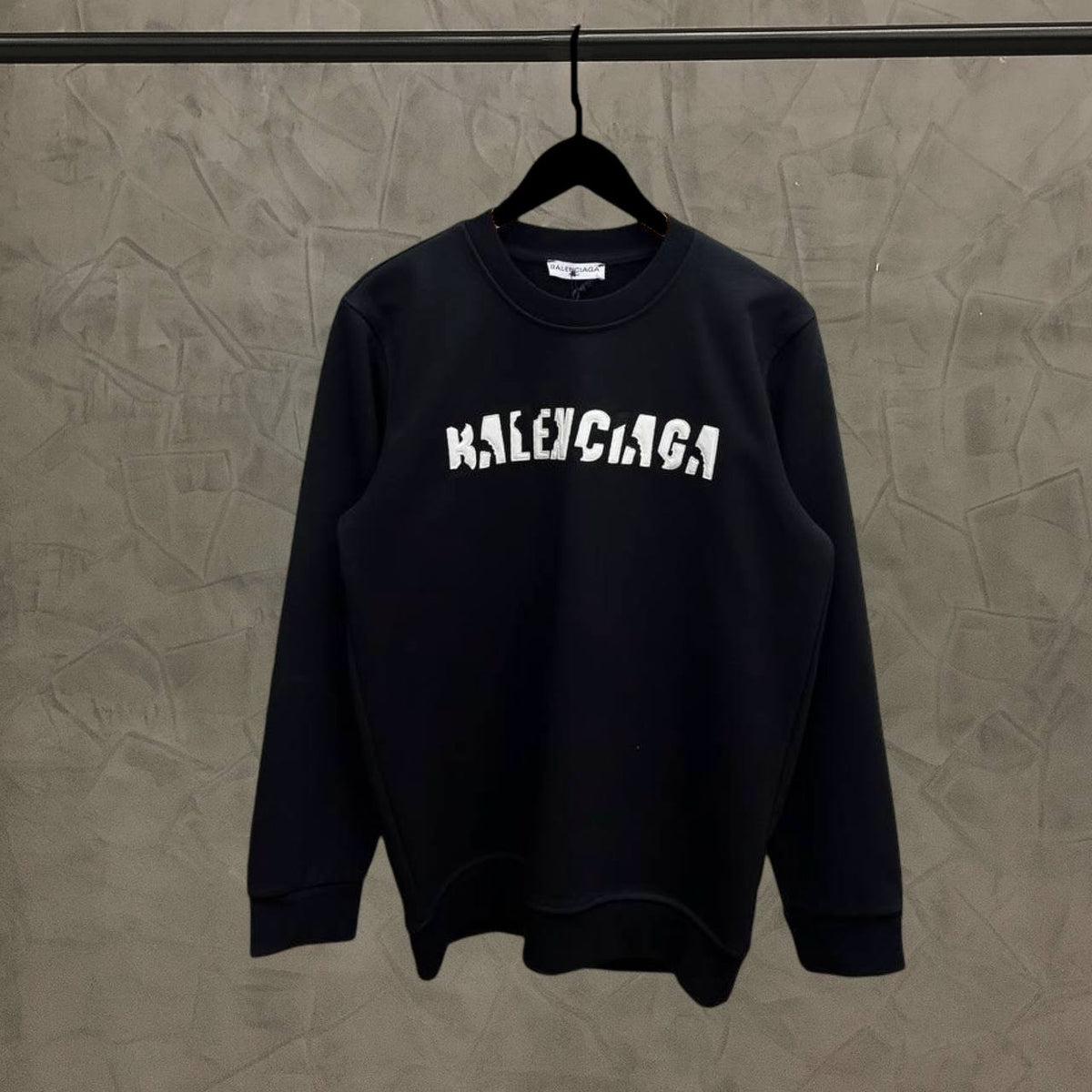 Hoodie black balenciaga  - bl 1604