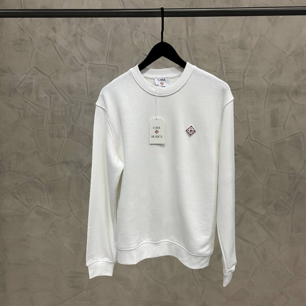 Hoodie white CasaBlanca   - CS 1578