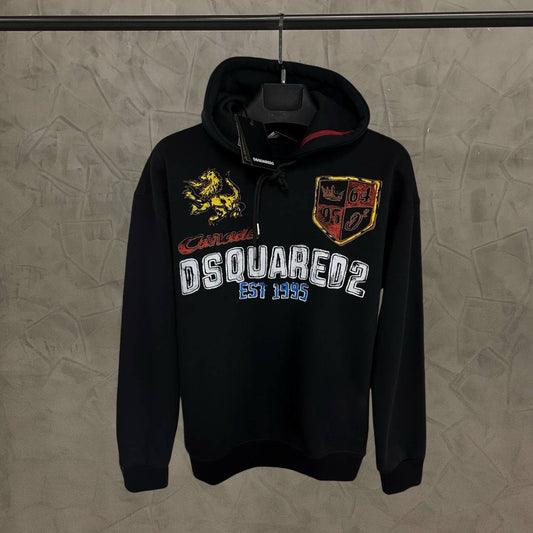 Hoodie Black Dsquared - Dsq 1626