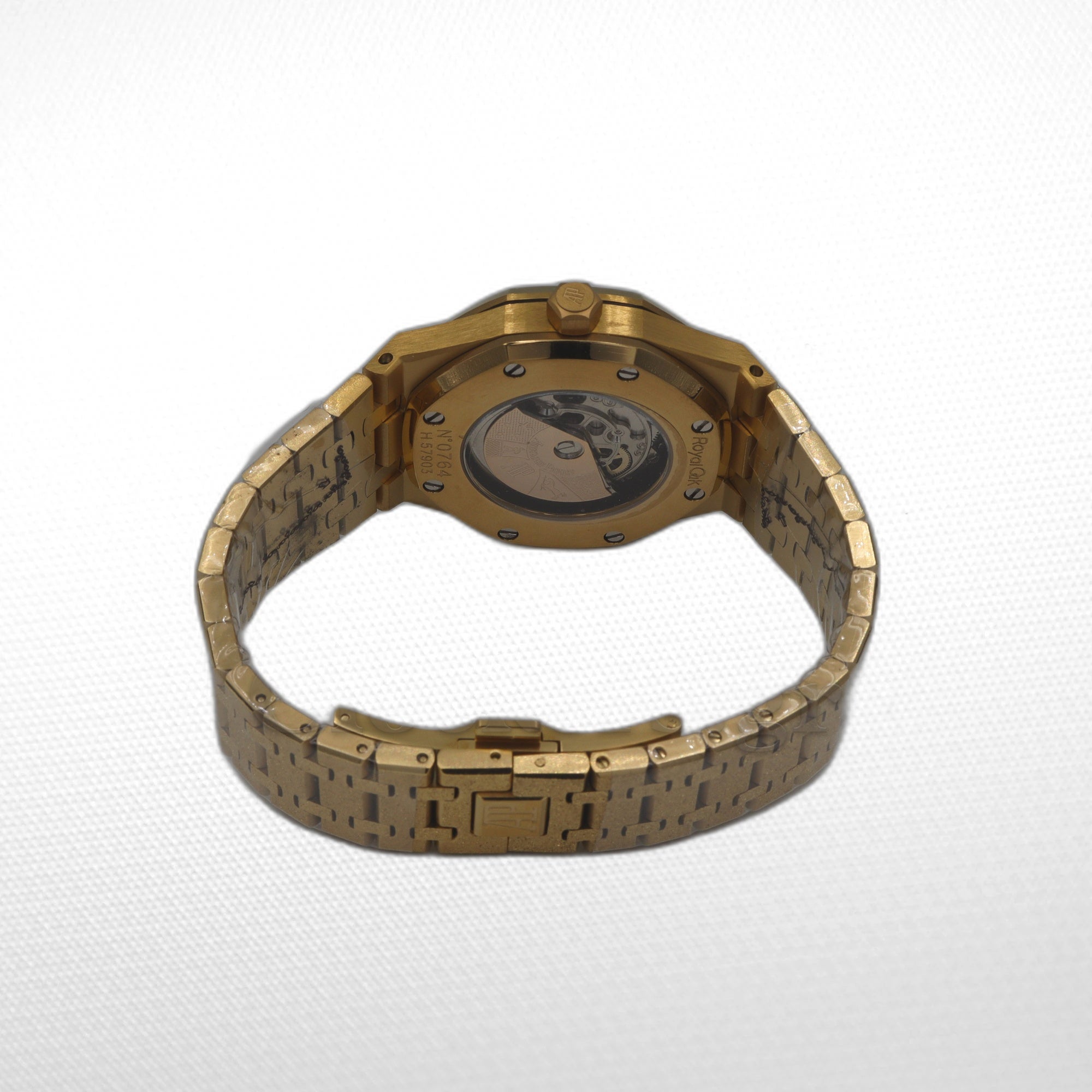 AUDEMARS PIGUET ROYAL OAK DOUBLE BALANCE WHEEL OPENWORKED RAINBOW