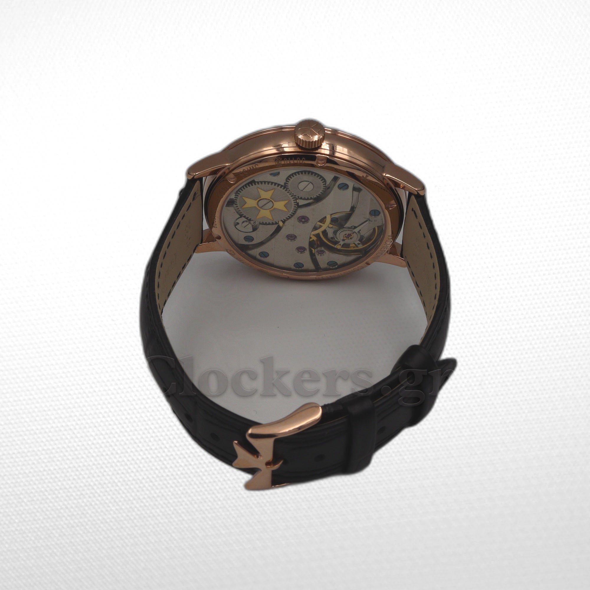 VACHERON CONSTANTIN TRADITIONNELLE WOLRD TIME BLACK STRAP