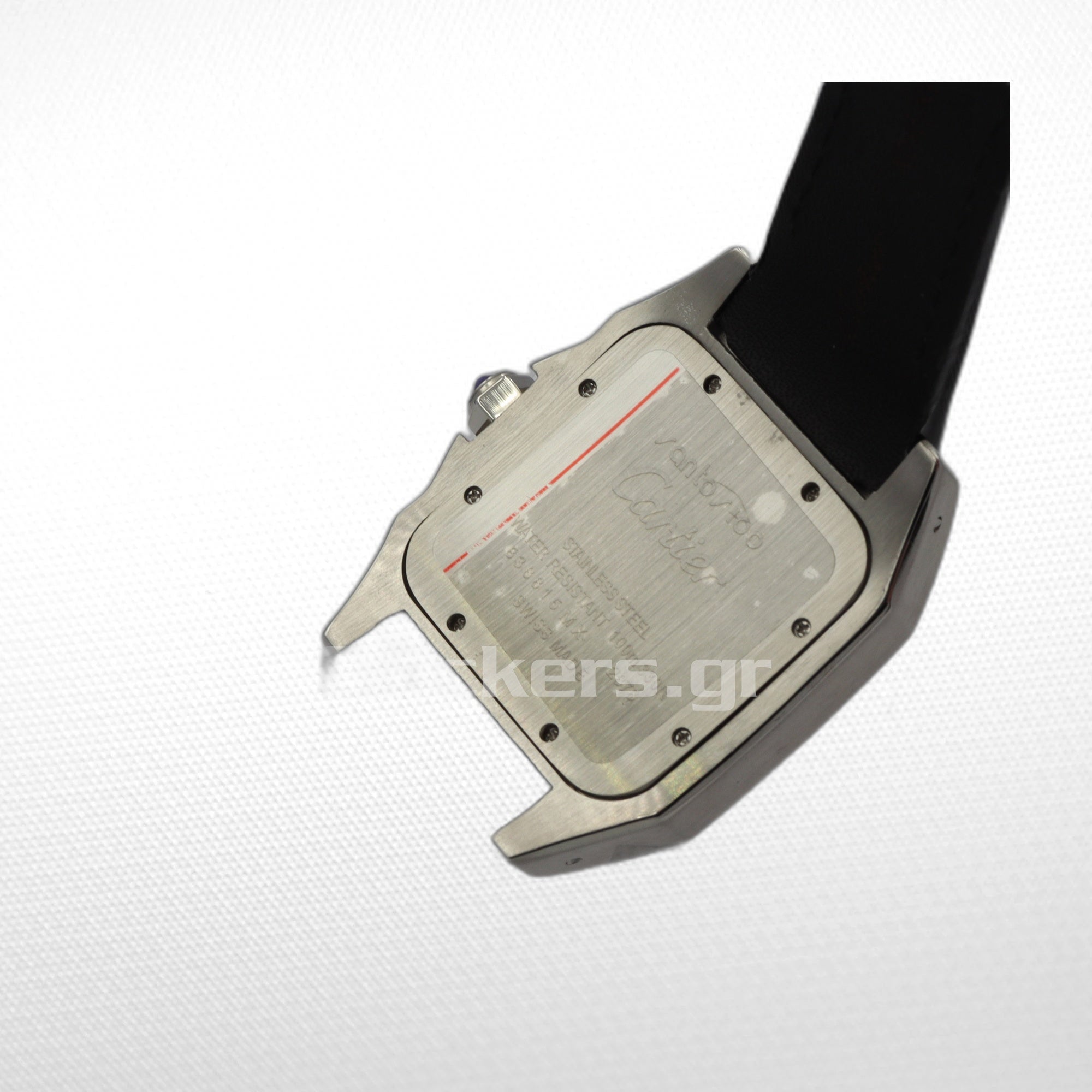 SANTOS 100 STEEL AUTOMATIC LARGE MEN'S WATCH