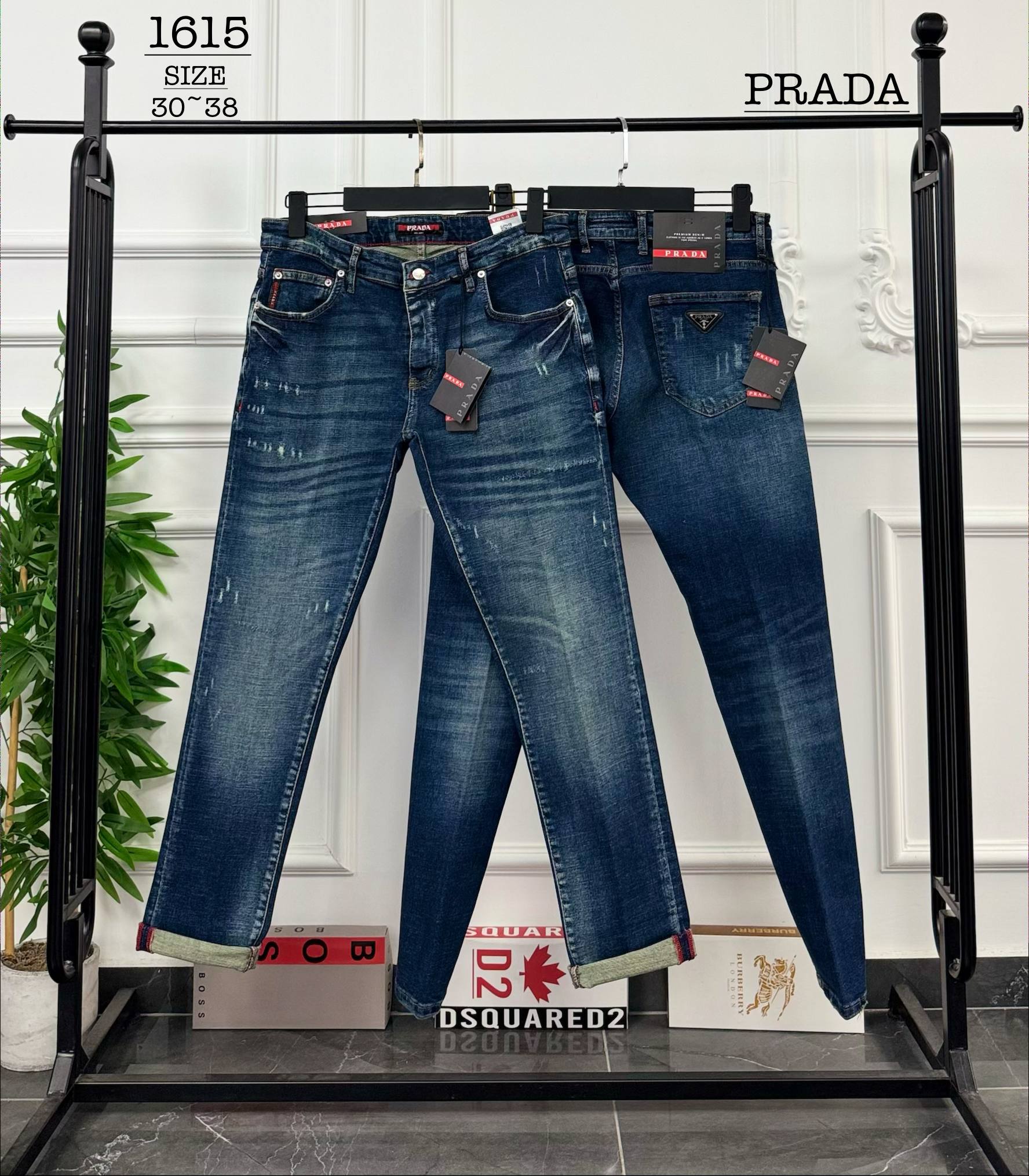 Jean παντελόνι Prada - 1615