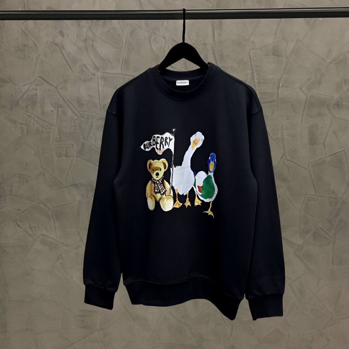 Hoodie black Burberry- Br 1635