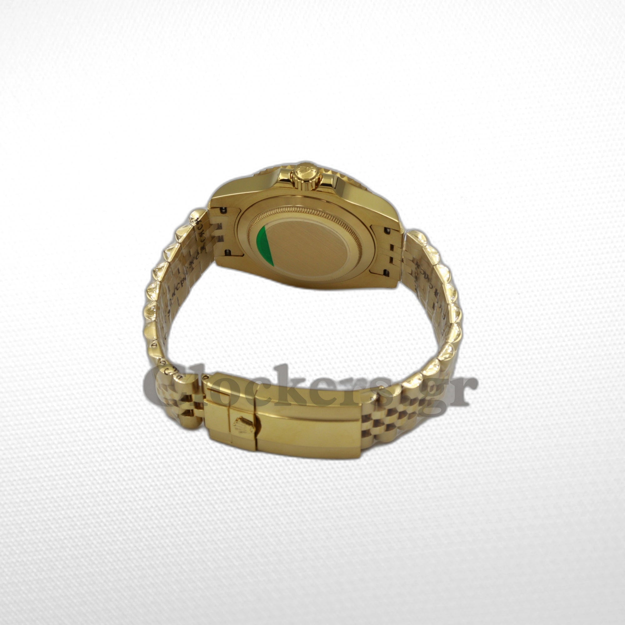 ROLEX GMT-MASTER II YELLOW GOLD BLACK DIAL CERAMIC BEZEL 40MM