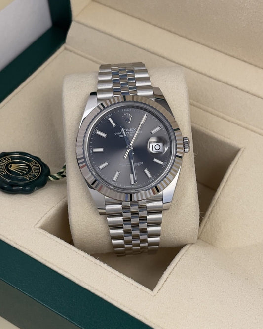 Rolex Datejust ‘Rhodium Index’ Dial Jubilee