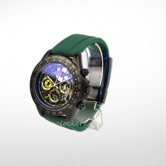 COSMOGRAPH DAYTONA SS LA MONTOYA  DIAL 40MM GREEN QUARTZ MOVEMENT