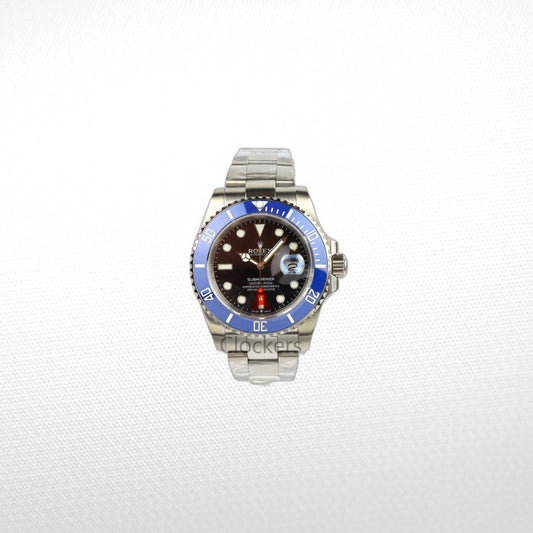SUBMARINER SD BLACK DIAL BLUE CERAMIC BEZEL CLONE