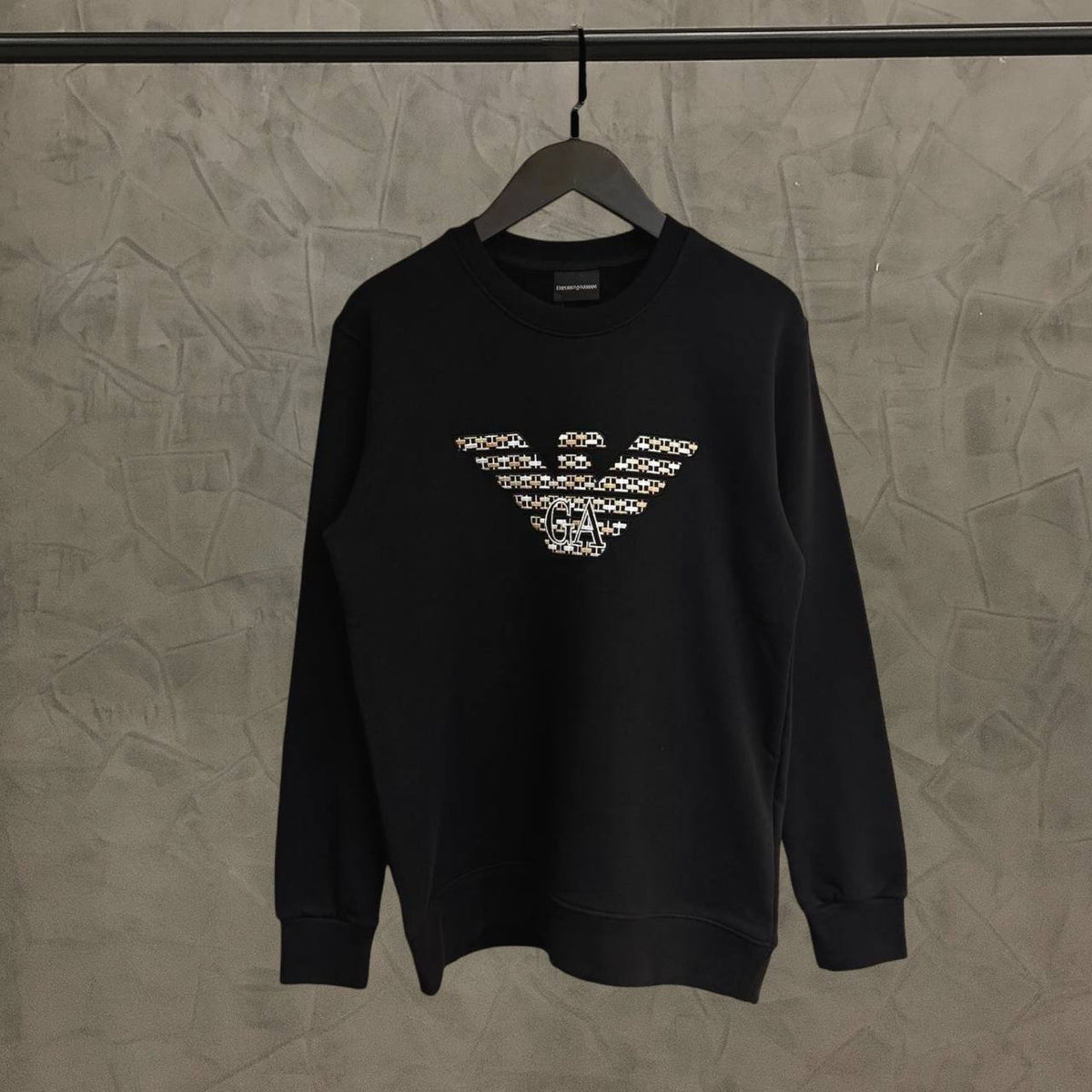 Hoodie Black Emporio Armani   - EA7 1576