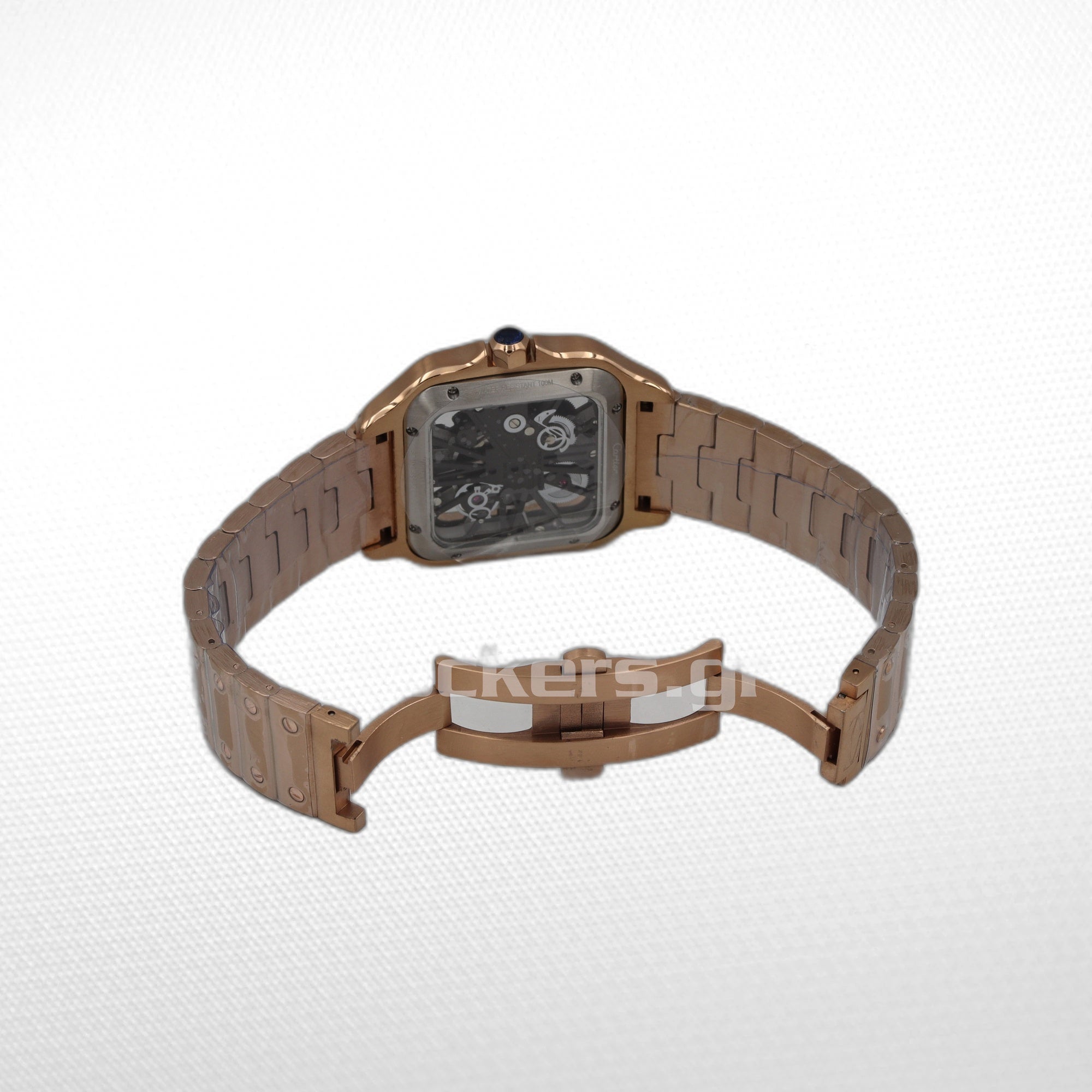 CARTIER SANTOS NEW 2023 SANTOS DE CARTIER SKELETON ROSE GOLD