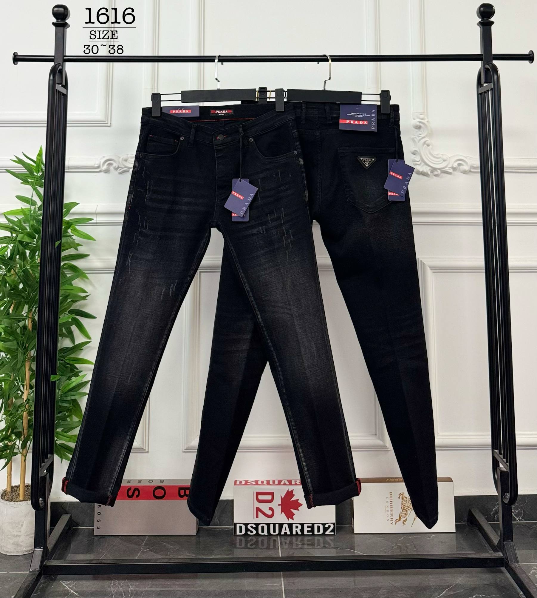 Jean παντελόνι Prada - 1616