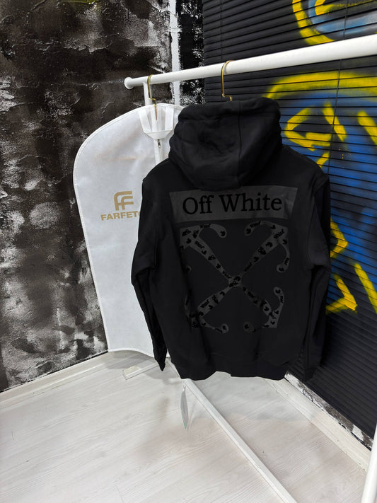 Hoodie Off white - Of 1705