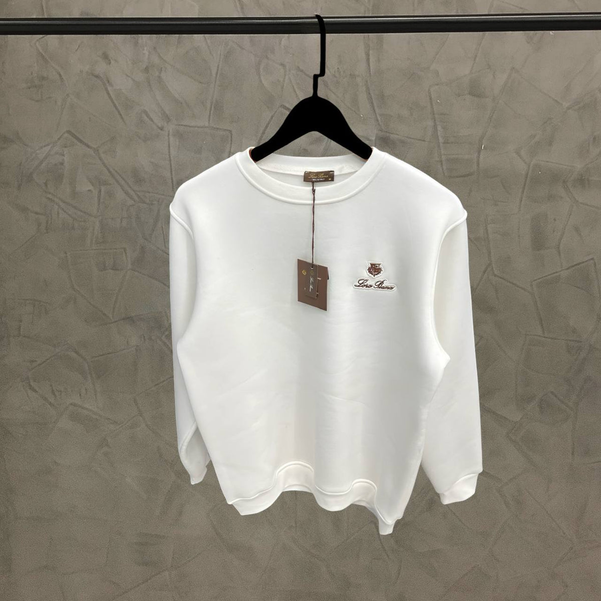 Hoodie white Loro piana  - LP 1645