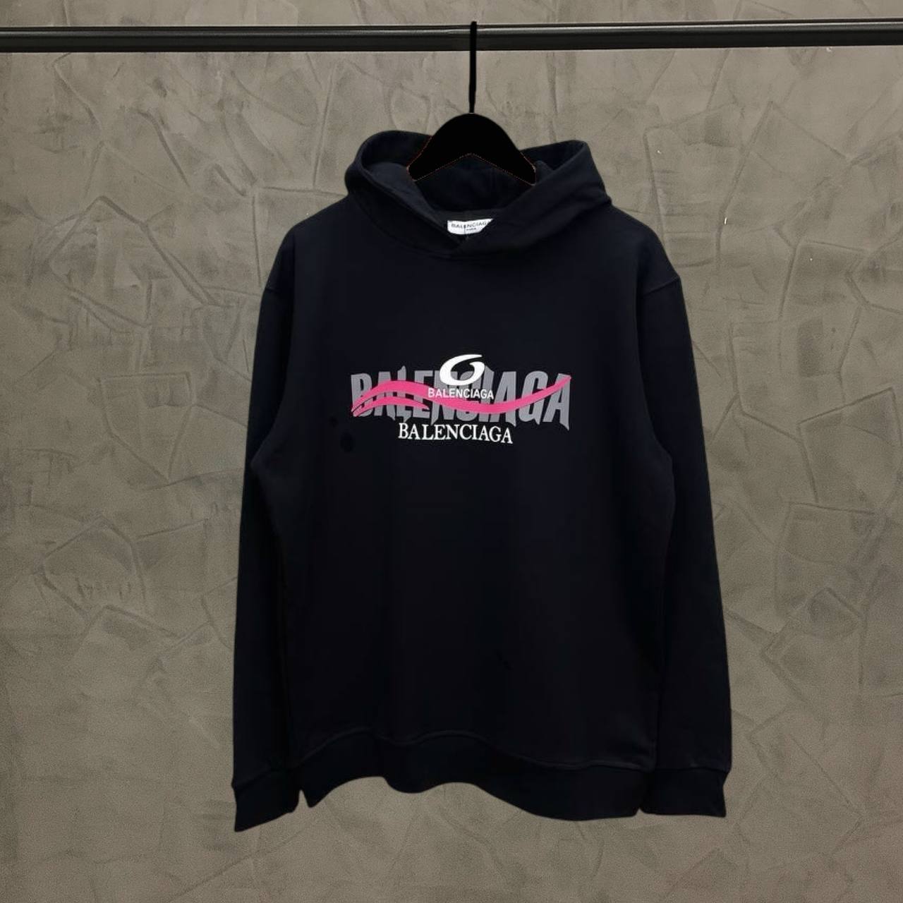 Hoodie black Balenciaga  - BL 1601