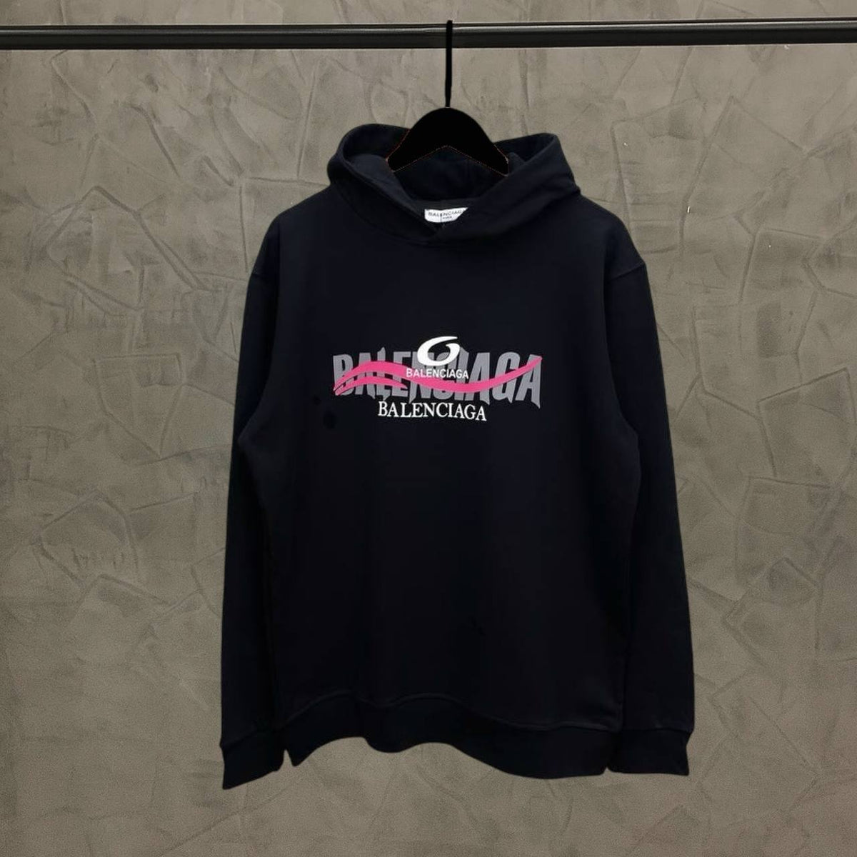 Hoodie black Balenciaga  - BL 1601