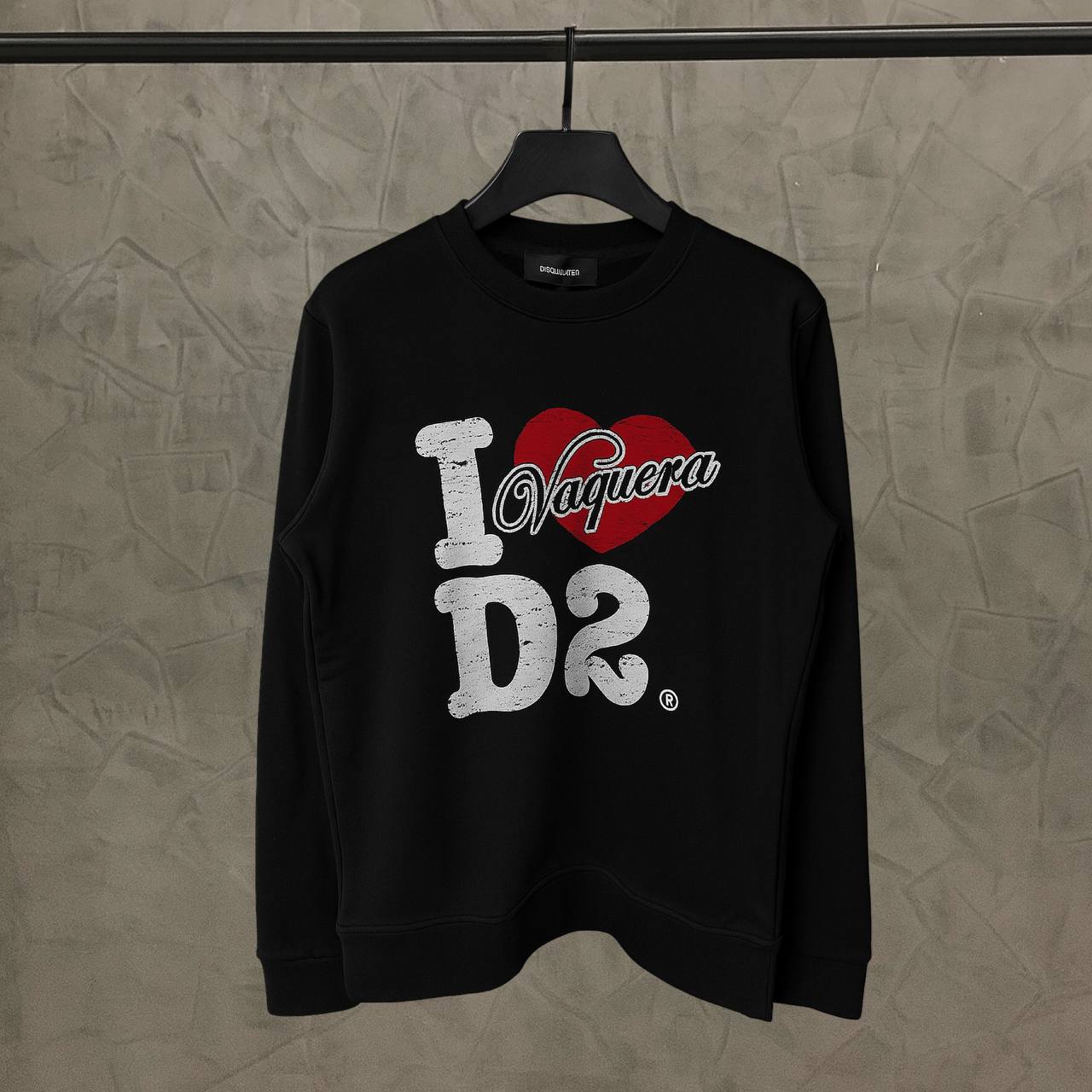 Hoodie Black Dsquared  - Dsq 1593