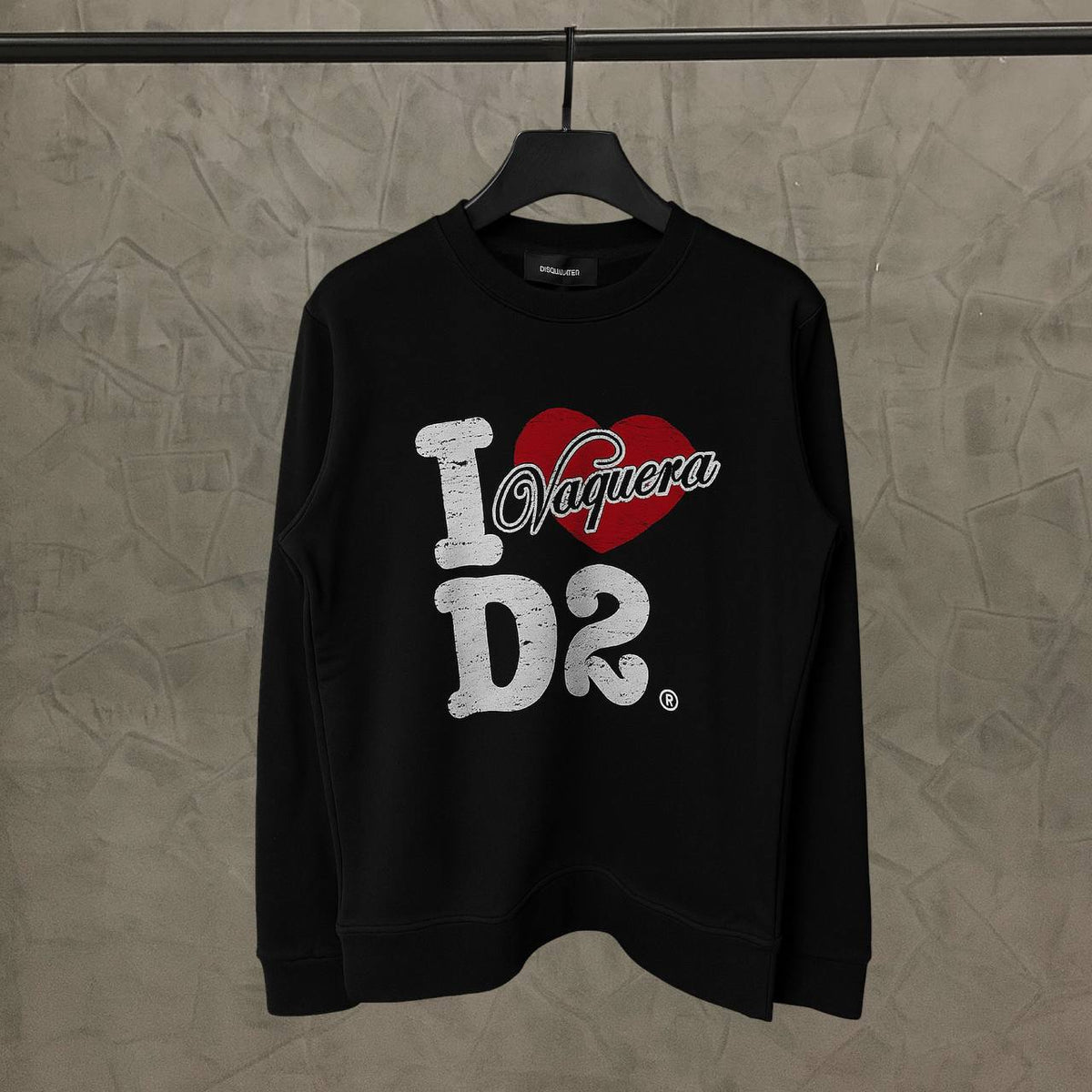Hoodie Black Dsquared  - Dsq 1593
