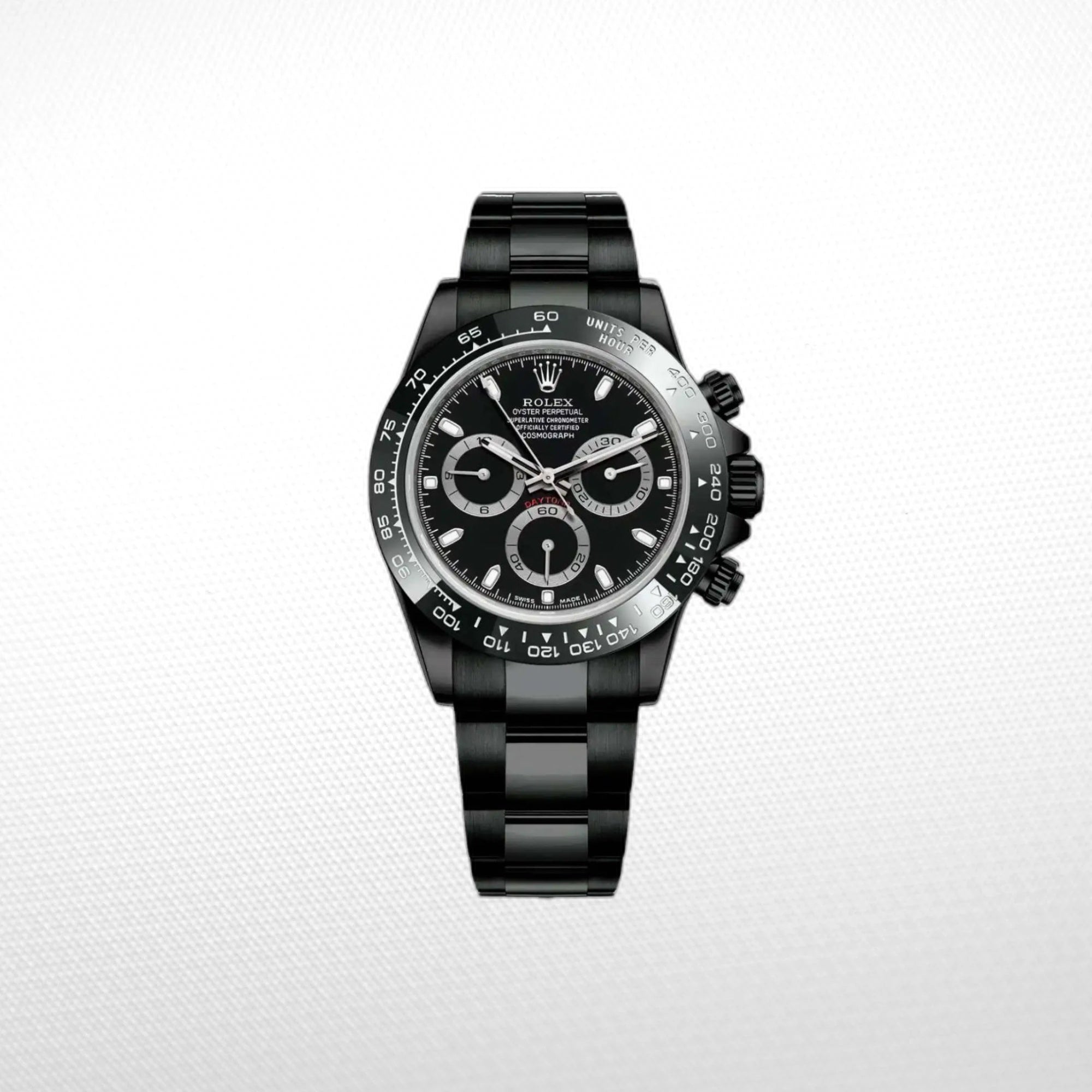 COSMOGRAPH DAYTONA  WHITE BLACK DIAL 40MM