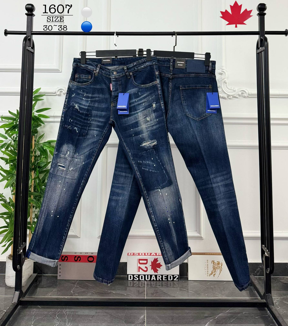 Jean παντελόνι Dsquared - 1607